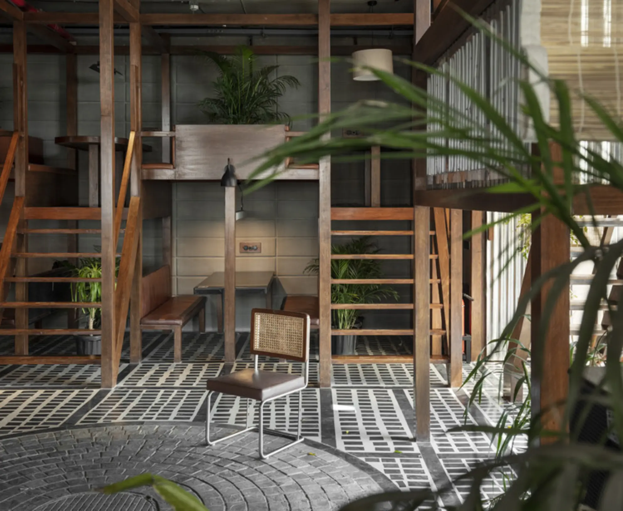 "Social With Distancing" Restaurant and Bar, New Delhi, India