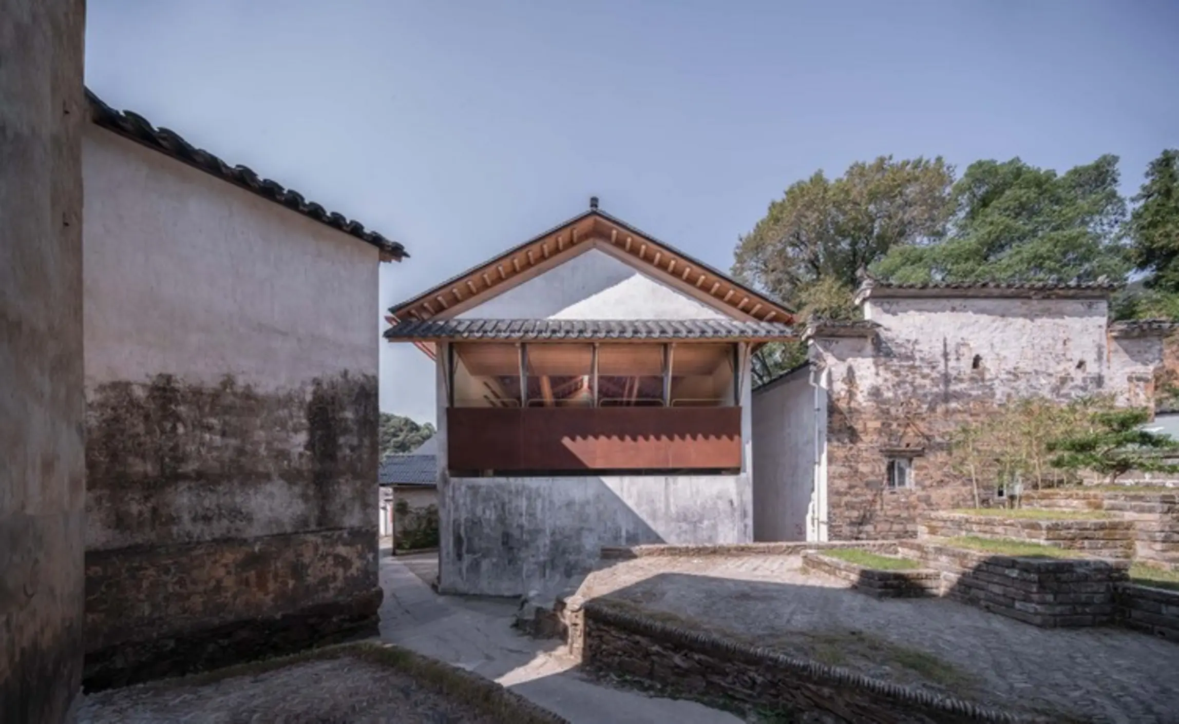 T Roof Nan Cafe in Taoyuan Village, Huangshan, China