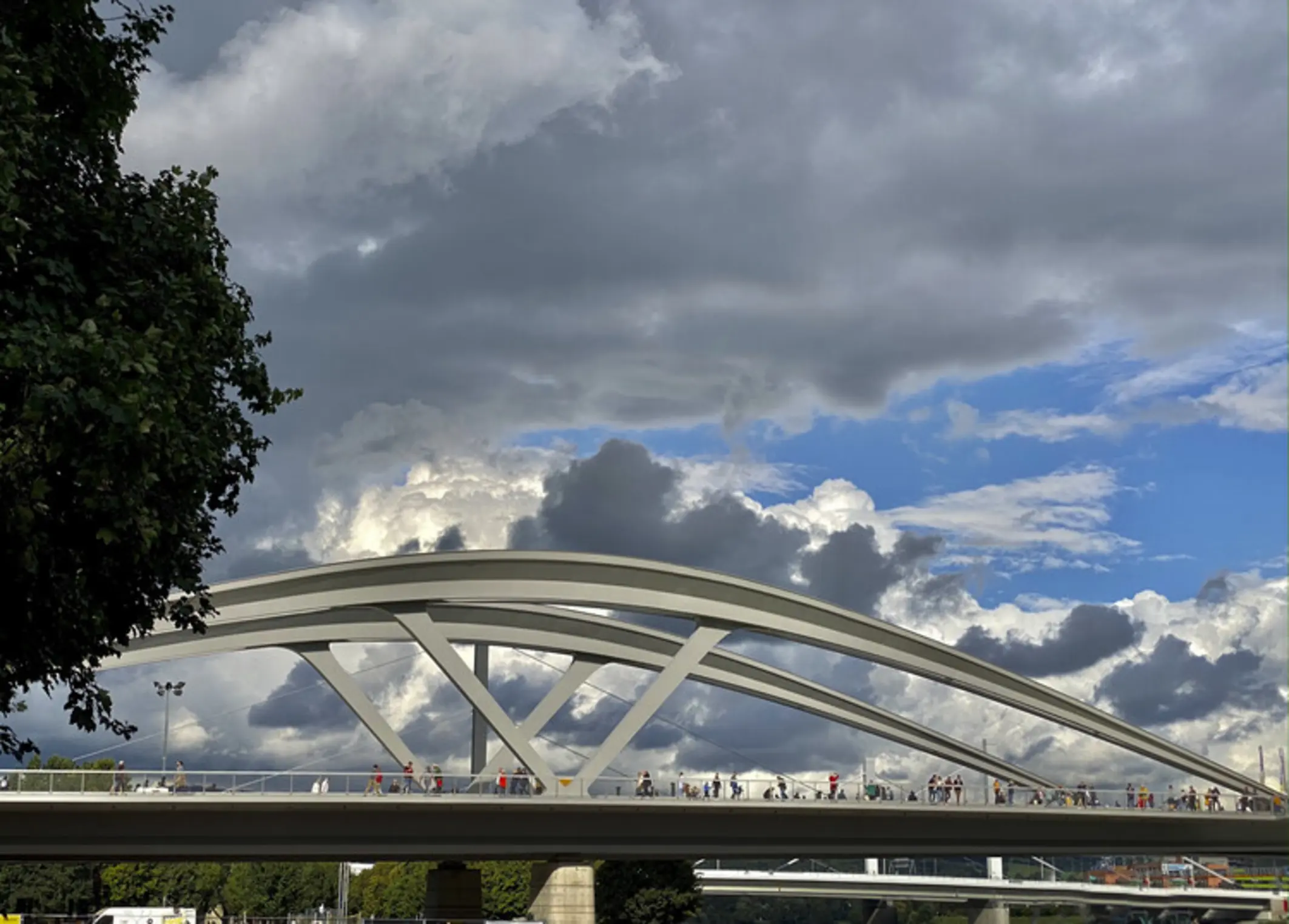 Bridge Over the Donau River in Linz, Linz