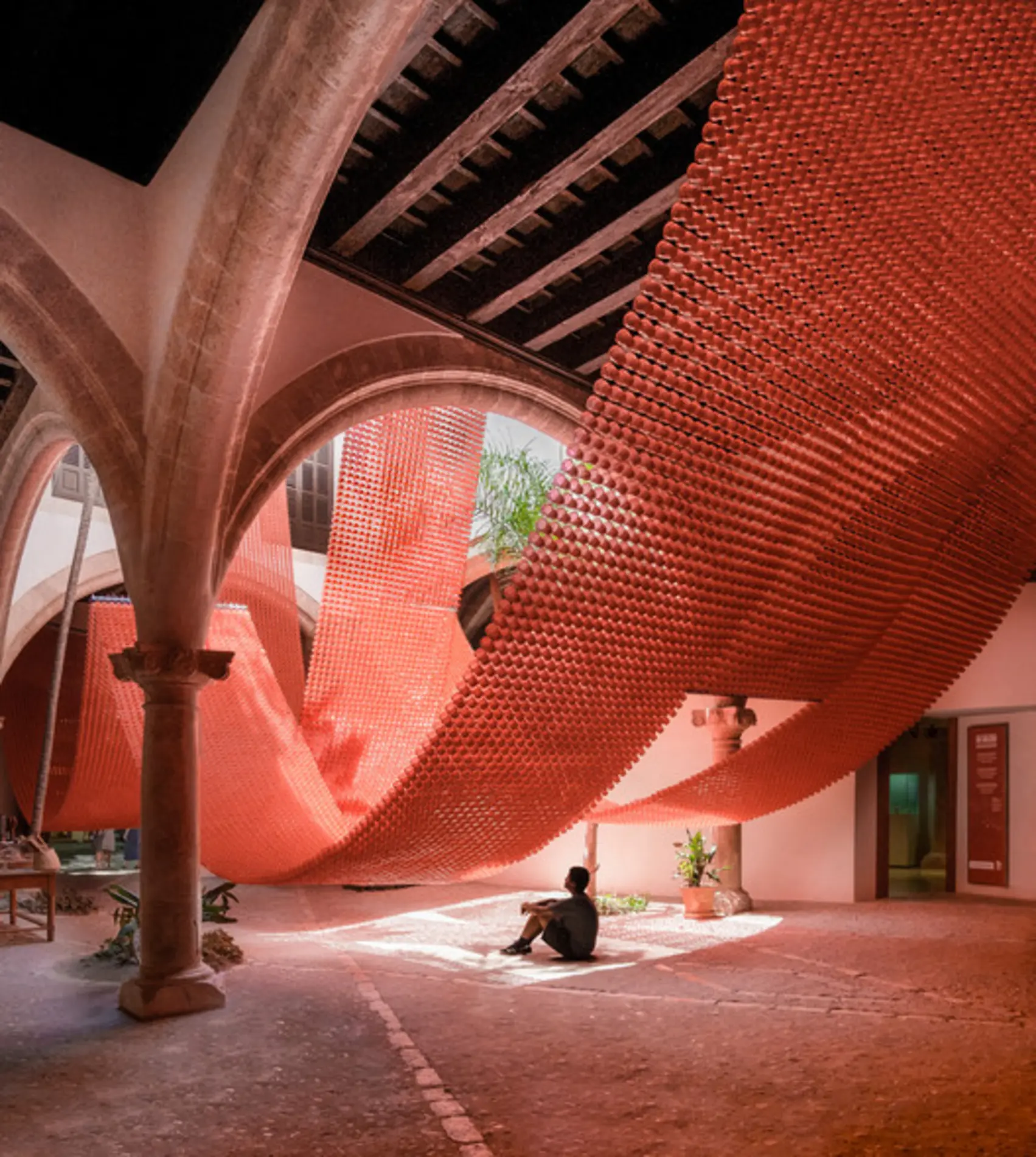 The Catenary and the Arc Installation, Palma, Spain