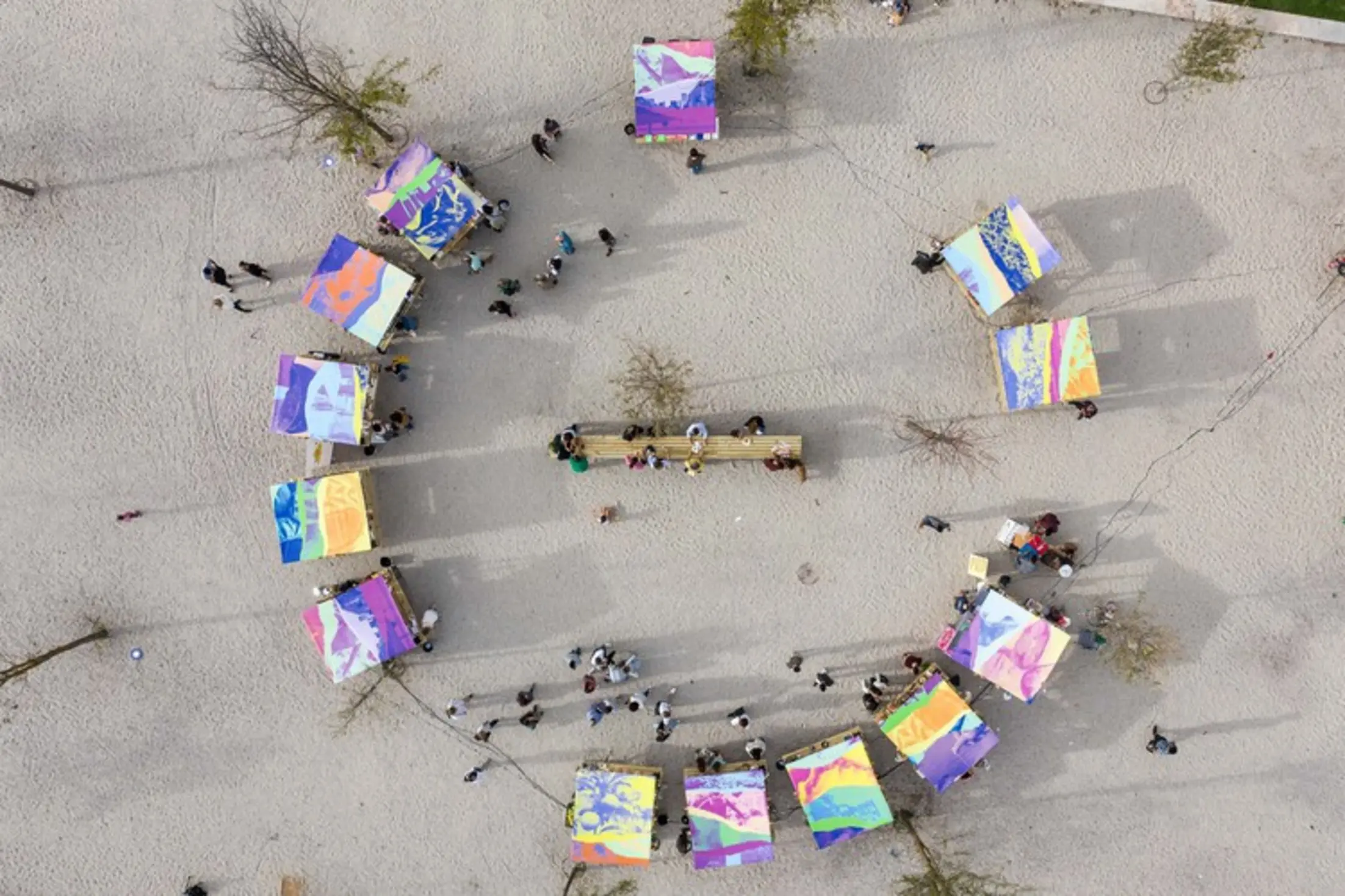 Temporary Market at MAAT – Museu de Arte, Arquitectura e Tecnologia, Lisboa, Portugal