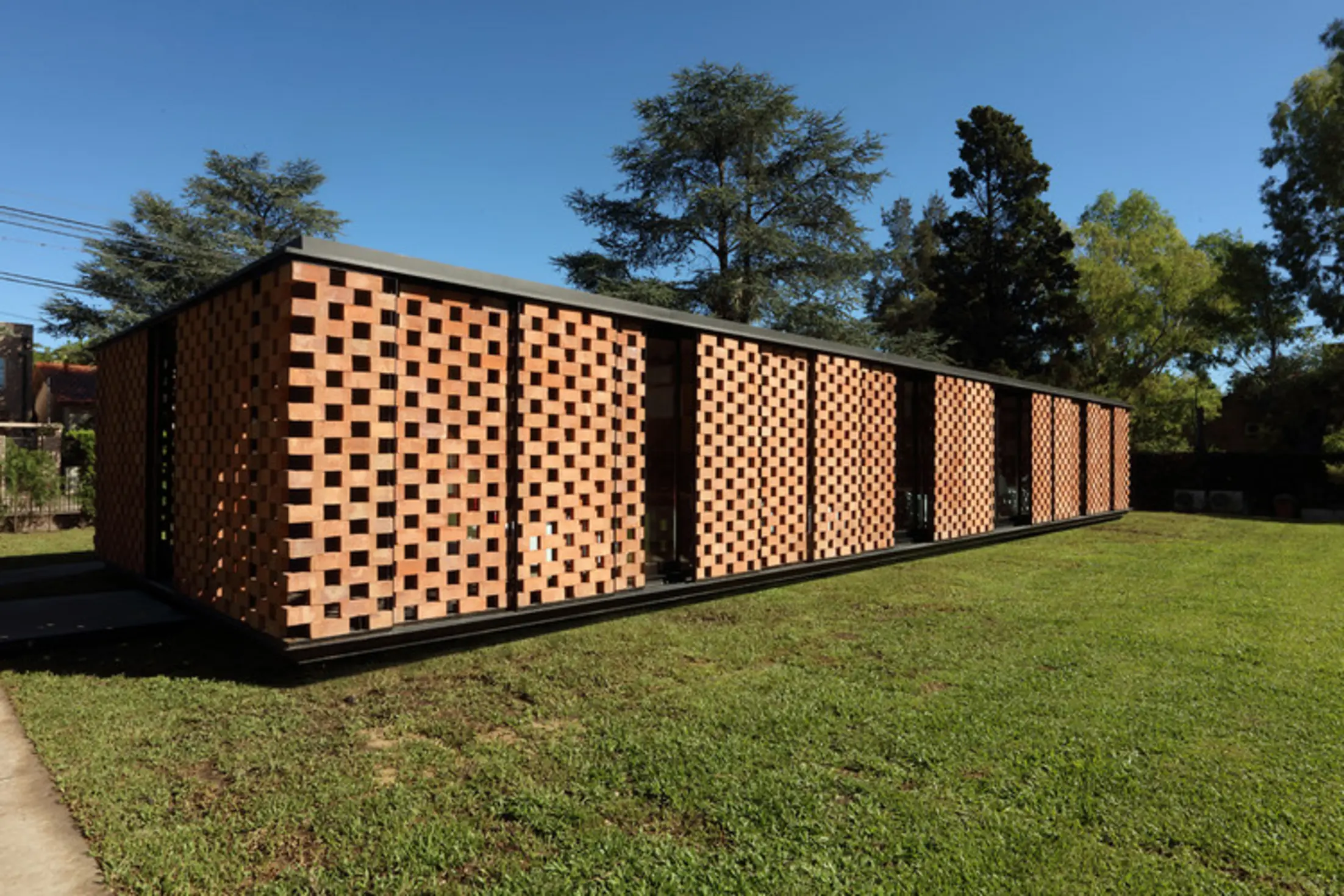 Experimental Brick Pavilion, City Bell, Argentina