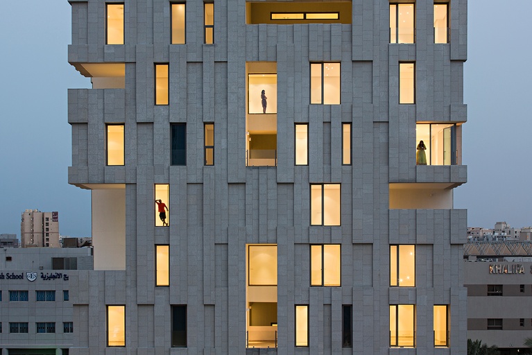 Wafra Wind Tower in Salmiya