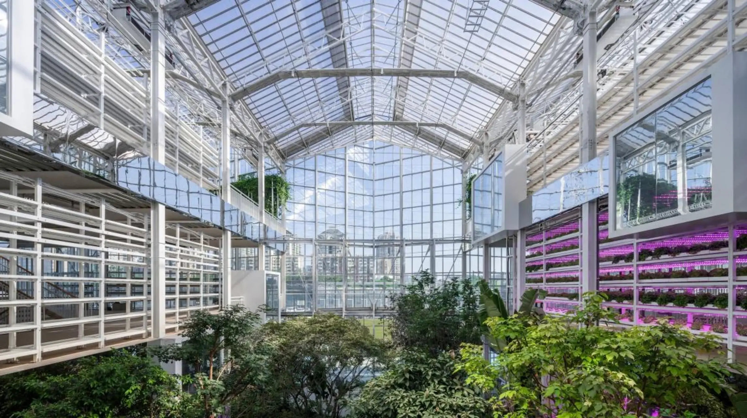 Vertical horticultural farm, Beijing