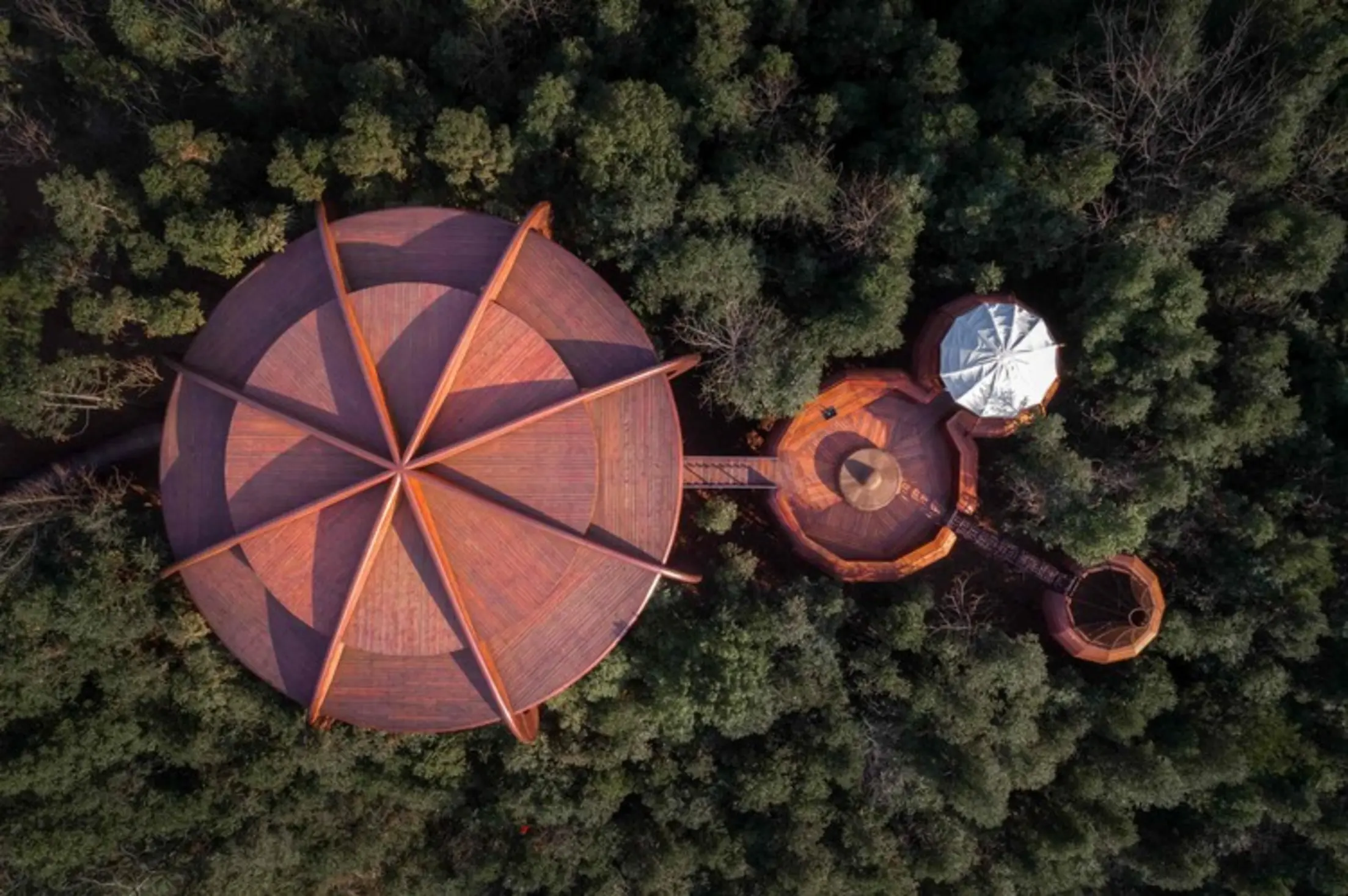 The Tree House in Qiyun Mountain, Huangshan, China