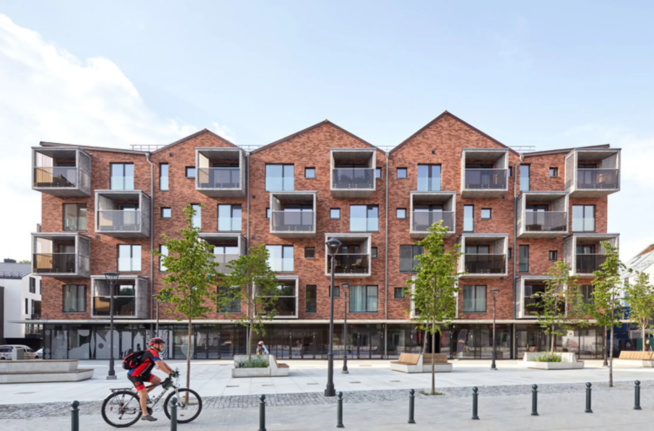 Residential Block in Paupys, Vilnius, Lithuania