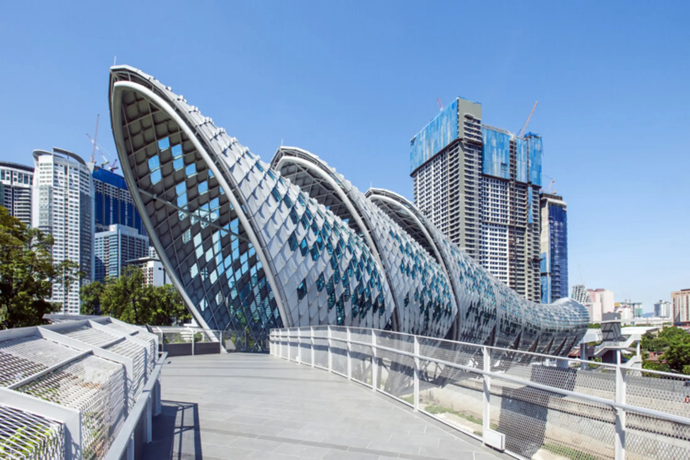 Pintasan Saloma Bridge, Kuala Lumpur, Malaysia
