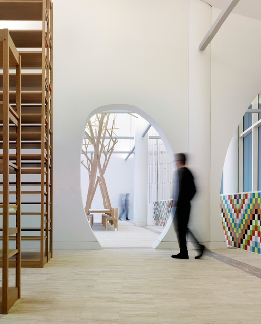 Bookstore and Café at the Cidade da Cultura, Santiago De Compostela
