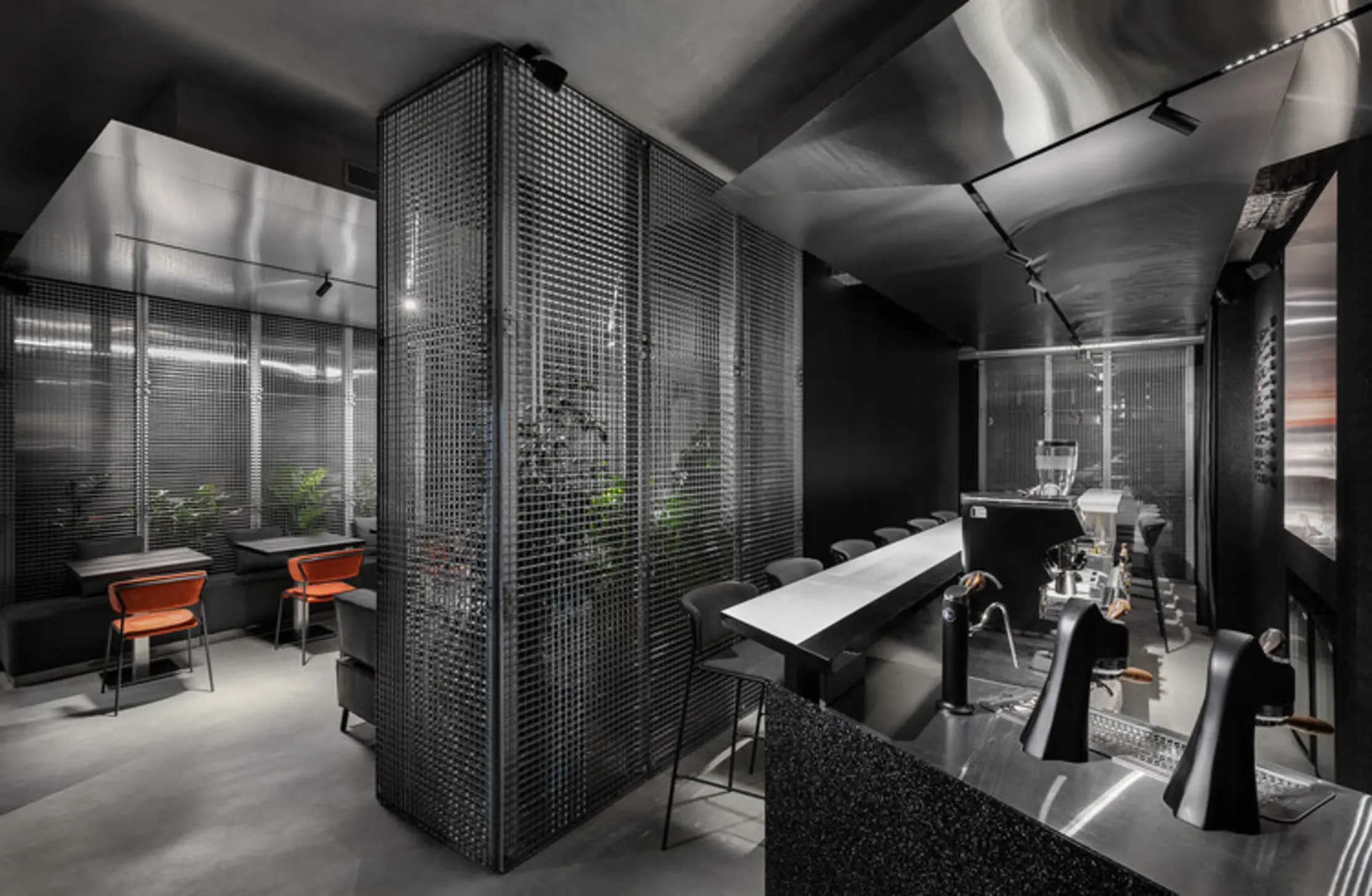 Chernyi Coffee Bar, Kharkiv, Ukraine