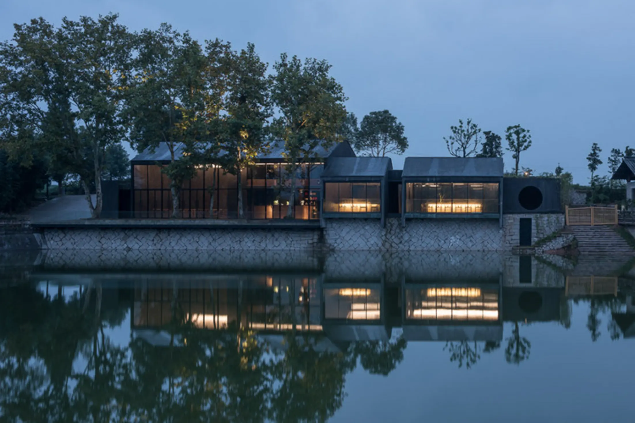 Damushan Valley Teahouse, Lishui, China