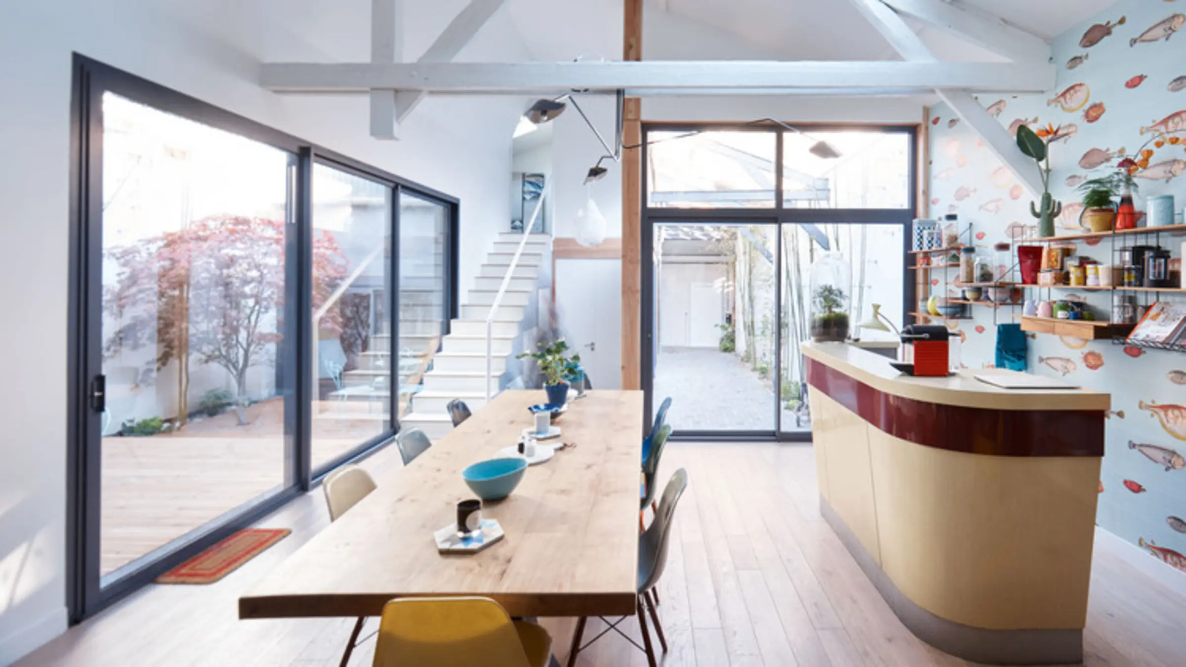 Between Two Patios, Saint-Ouen, France