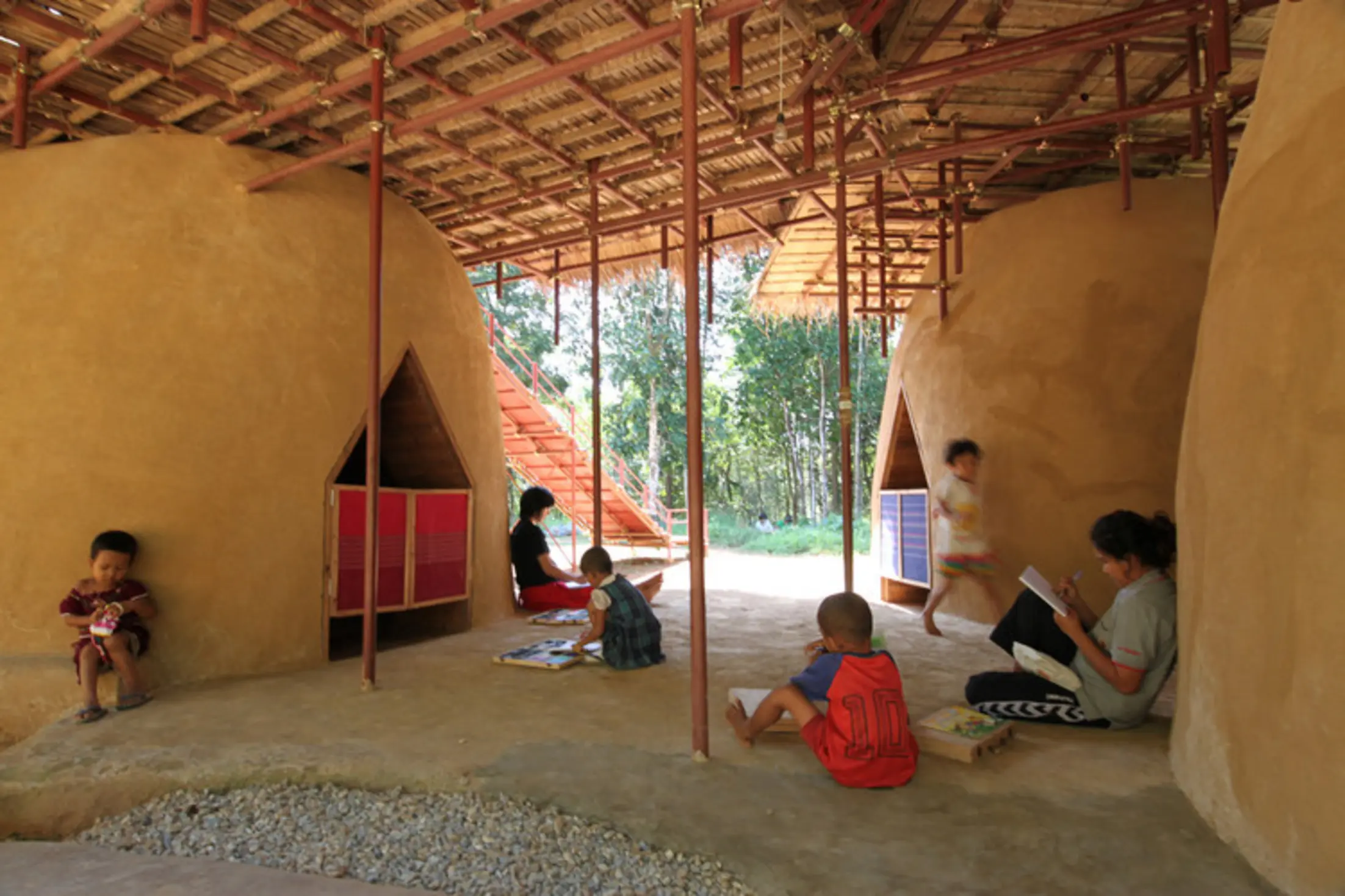 Floating in the Sky School for Orphans, Thailand