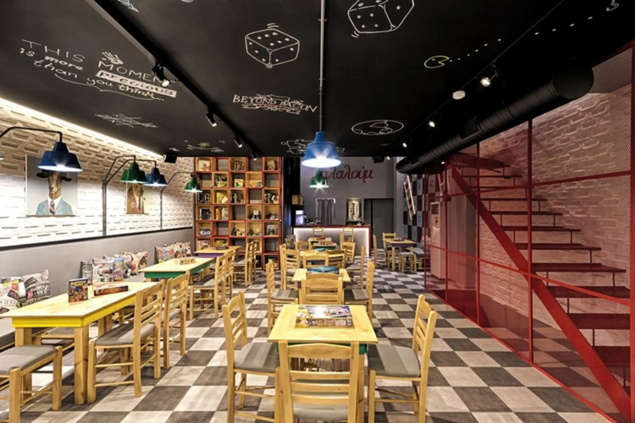 Alaloum Board Game Café, Athens, Greece