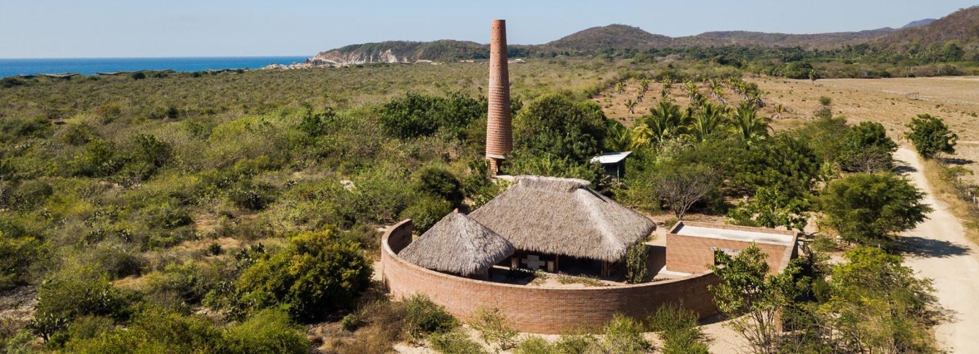 Clay Pavilion for Casa Wabi in Puerto Escondido