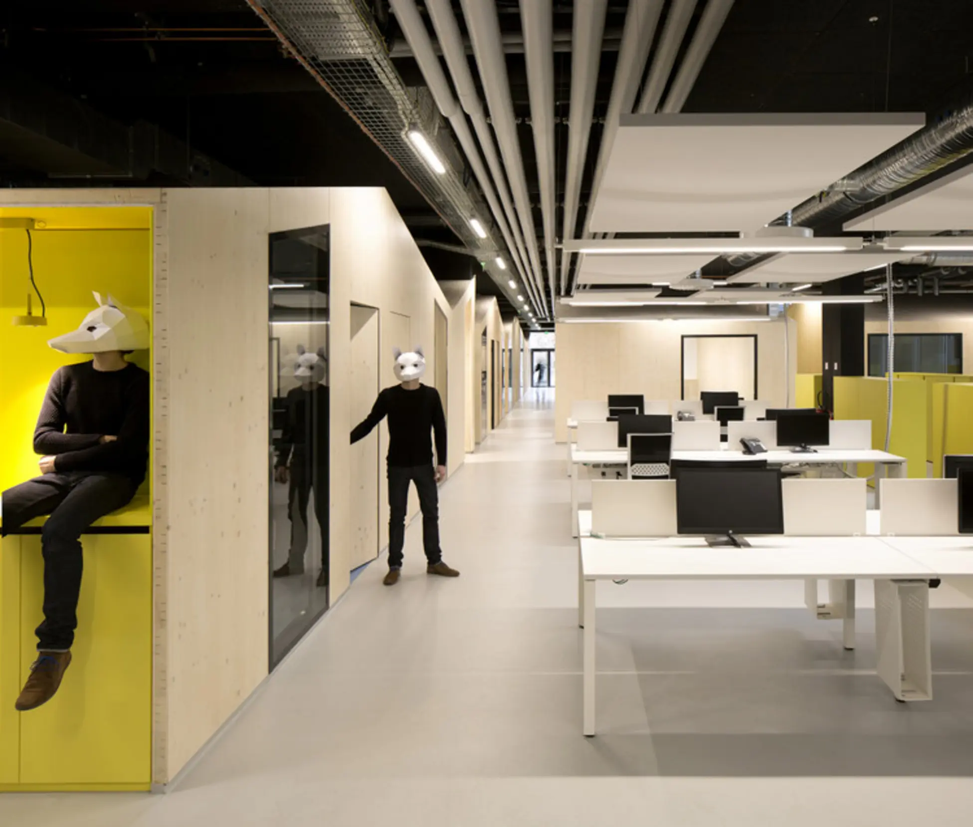 JM0 open-space, Saint-Ouen, France