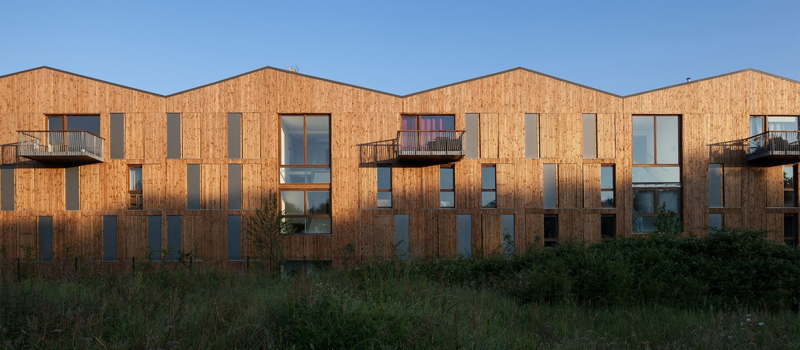 Wooden residential building in Nantes, Nantes