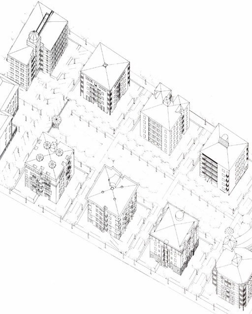 La manzana de Rauchstrasse Tiergarten Sur