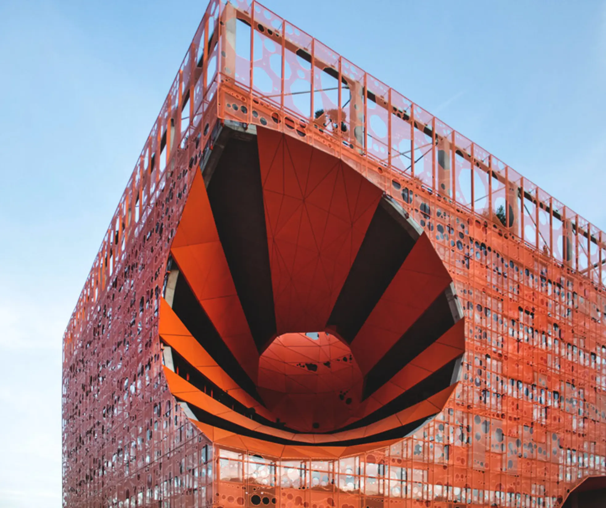 The Orange Cube, Lyon, France