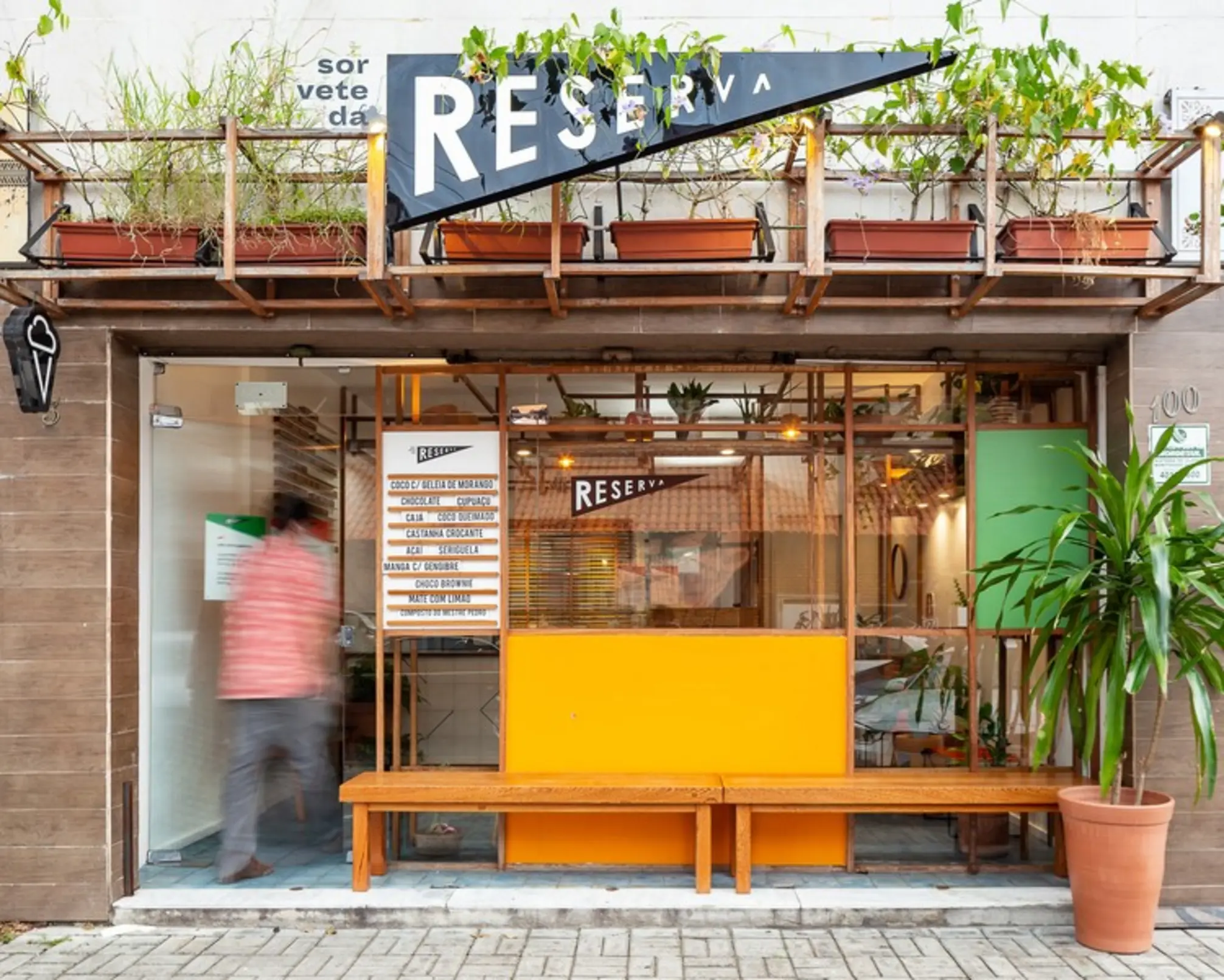 Sorvete da Reserva Ice Cream Shop, Brazil