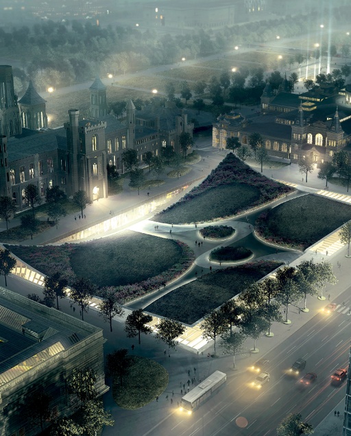 Refurbishment of Smithsonian Institution in Washington D.C.