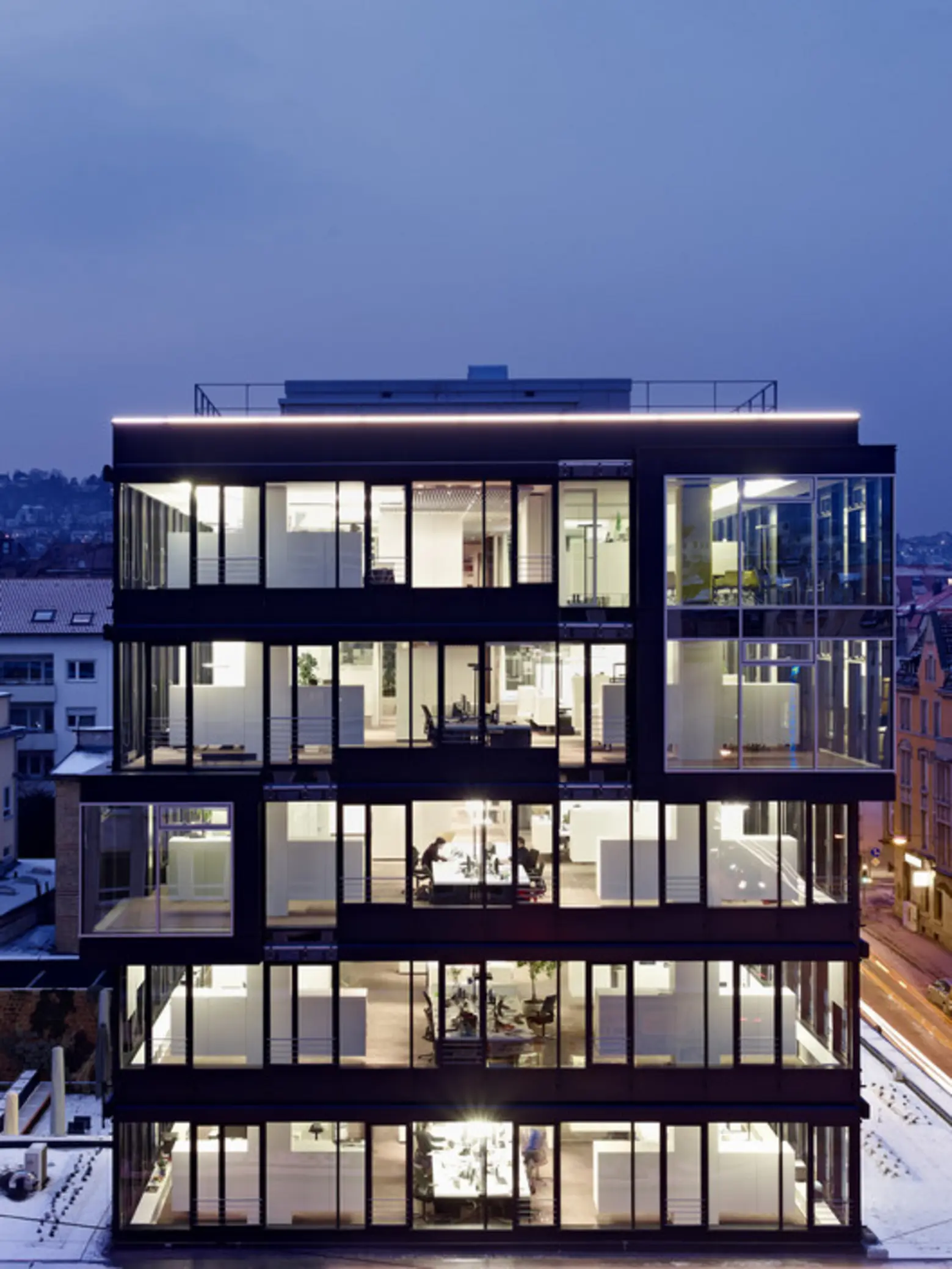 Headquarters schlaich bergermann und partner, Stuttgart, Germany
