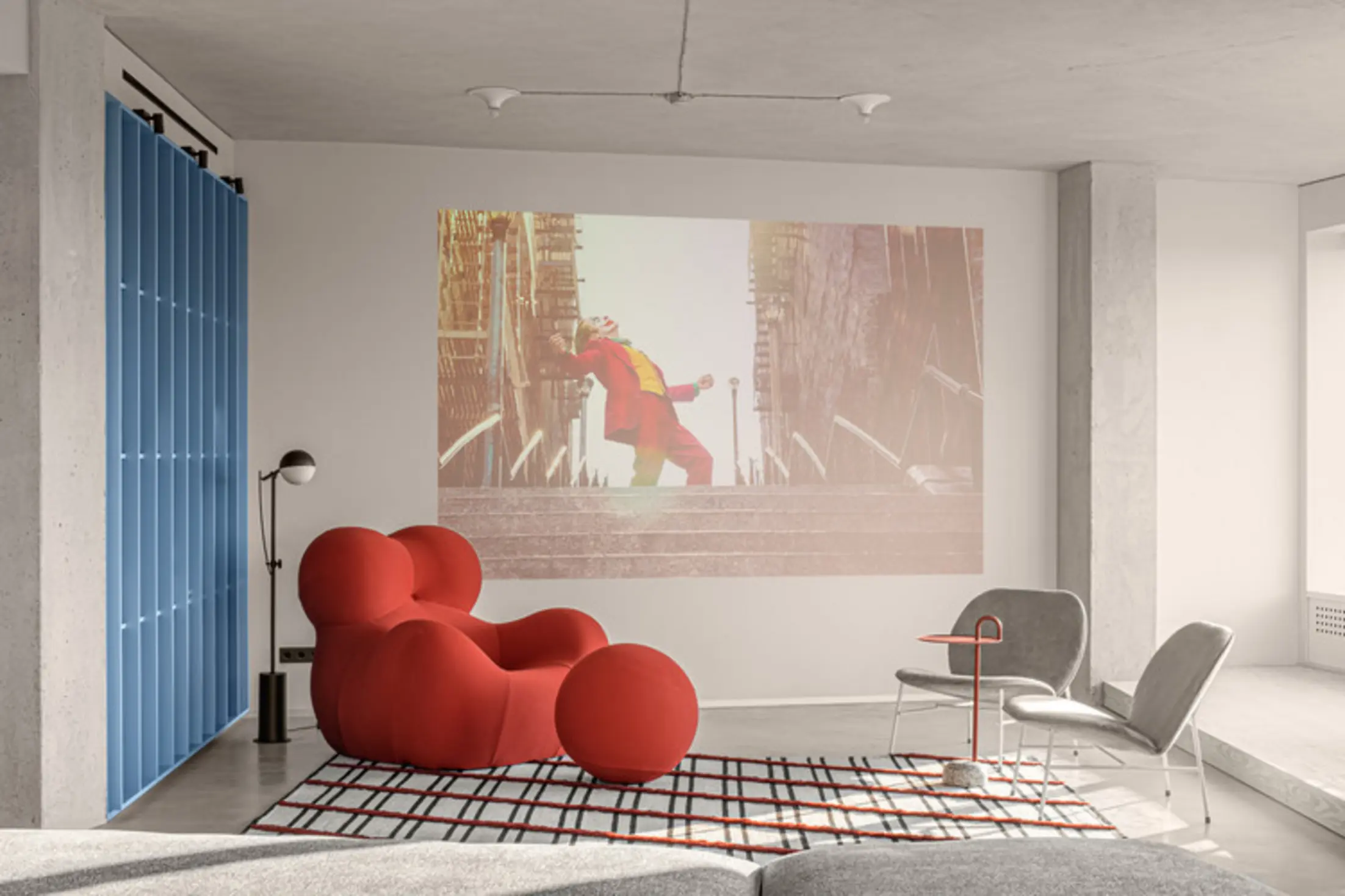 Blue Terracotta Apartment, Kyiv, Ukraine