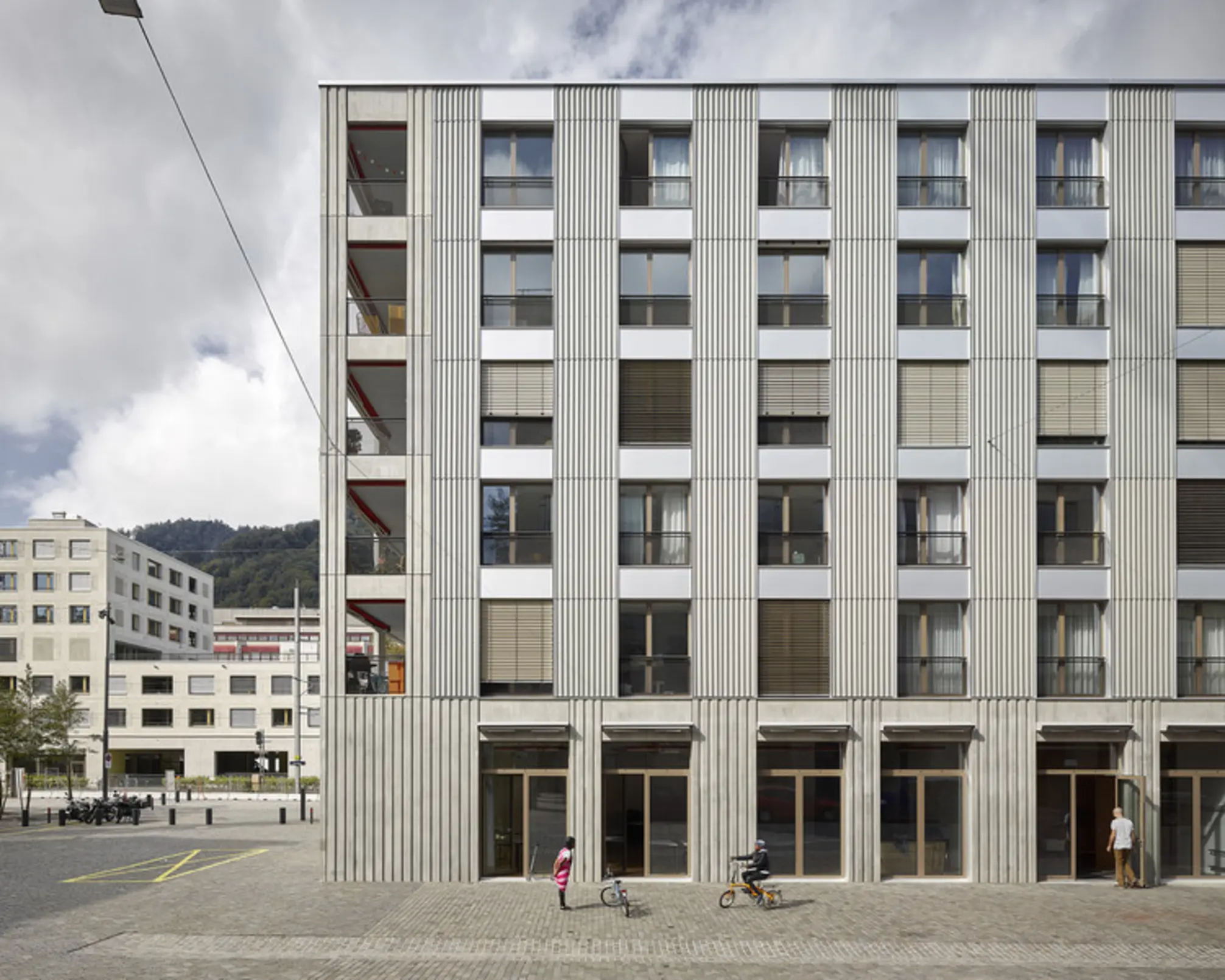 Green City Residential Building by Adrian Streich Architekten AG (2017) — Zürich, Switzerland
