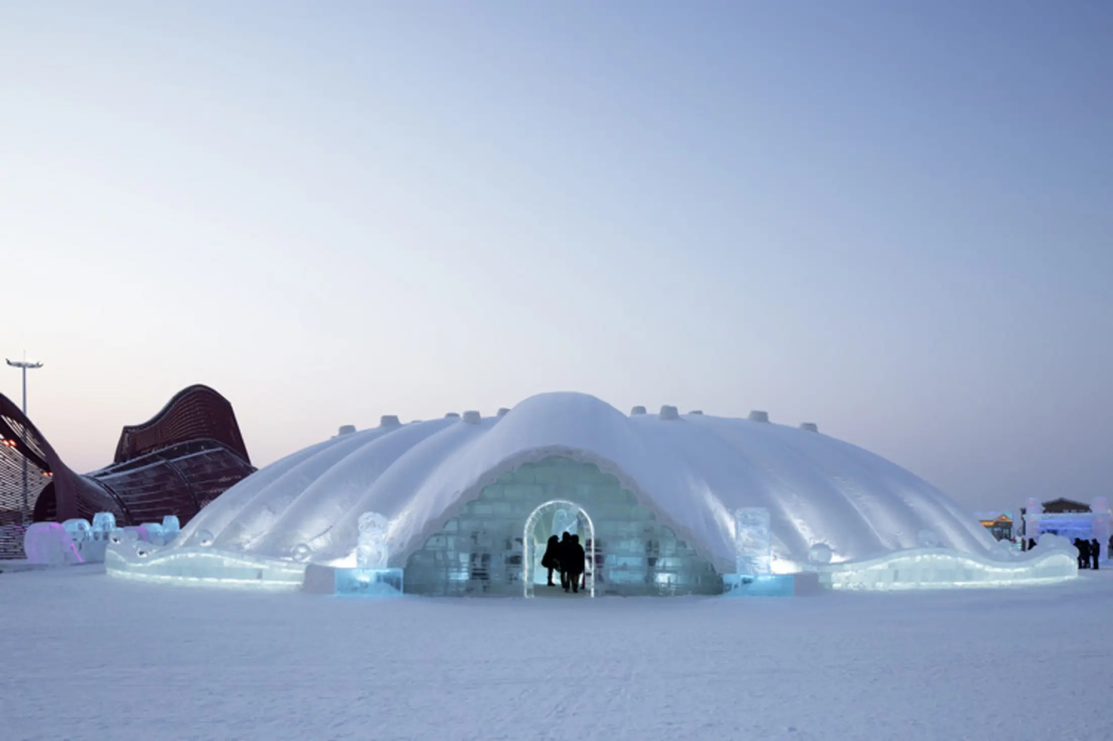 Ice Restaurant, The 21st ICE& SNOW WORLD, Harbin, China