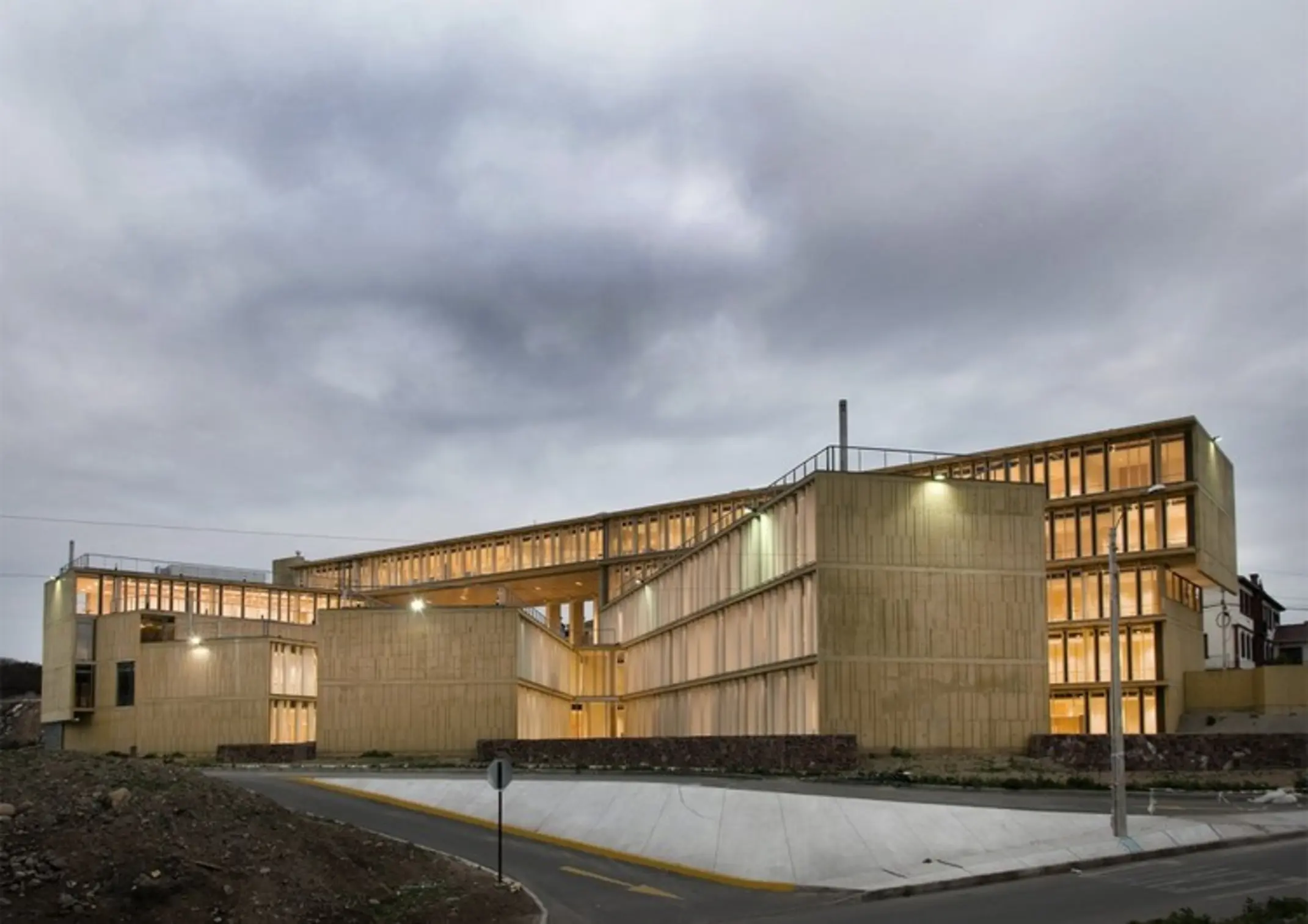 MOPTT Building in La Serena, Chile