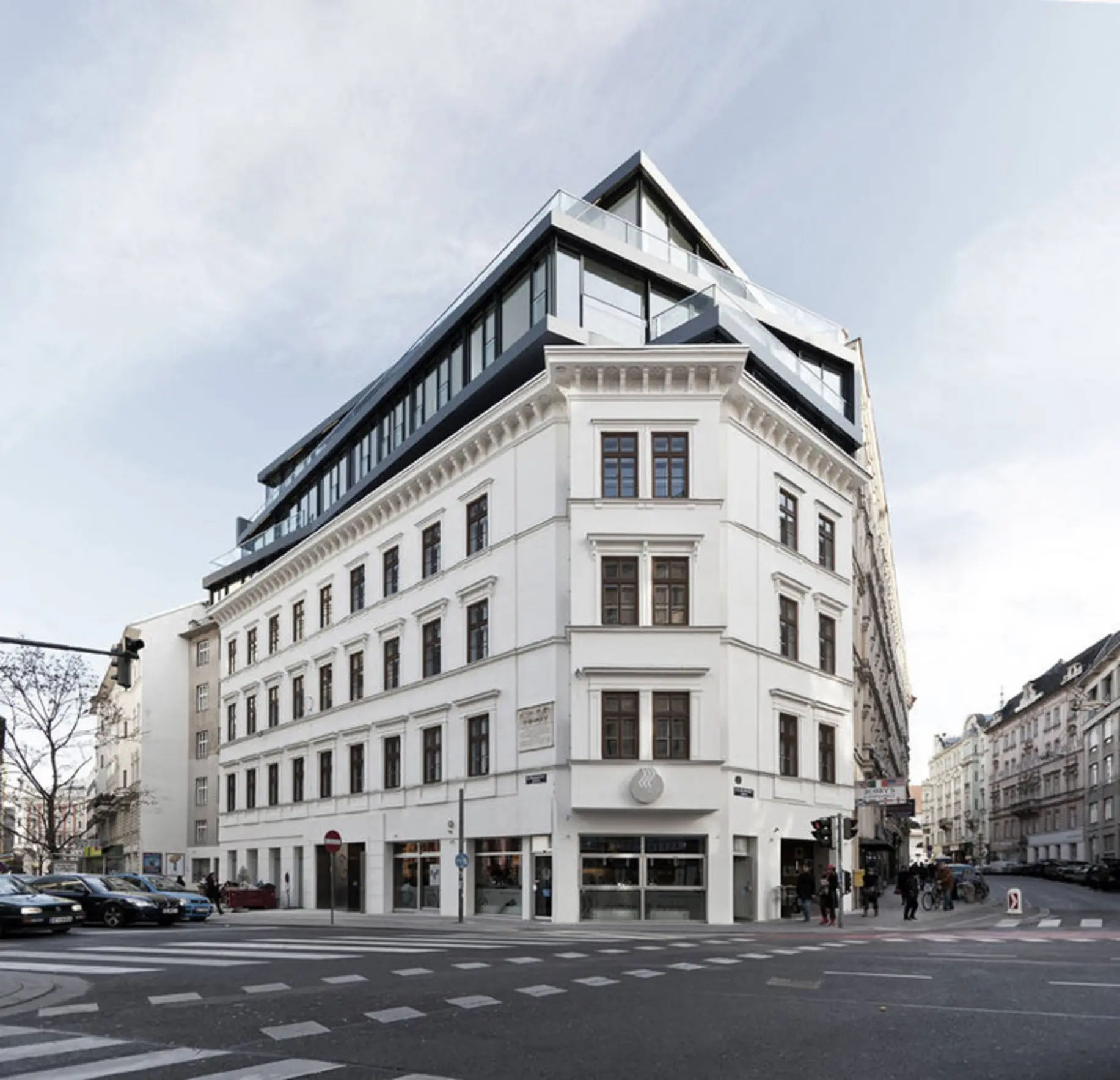 Renovation and Heightening in Margaretenstrasse 9, Vienna