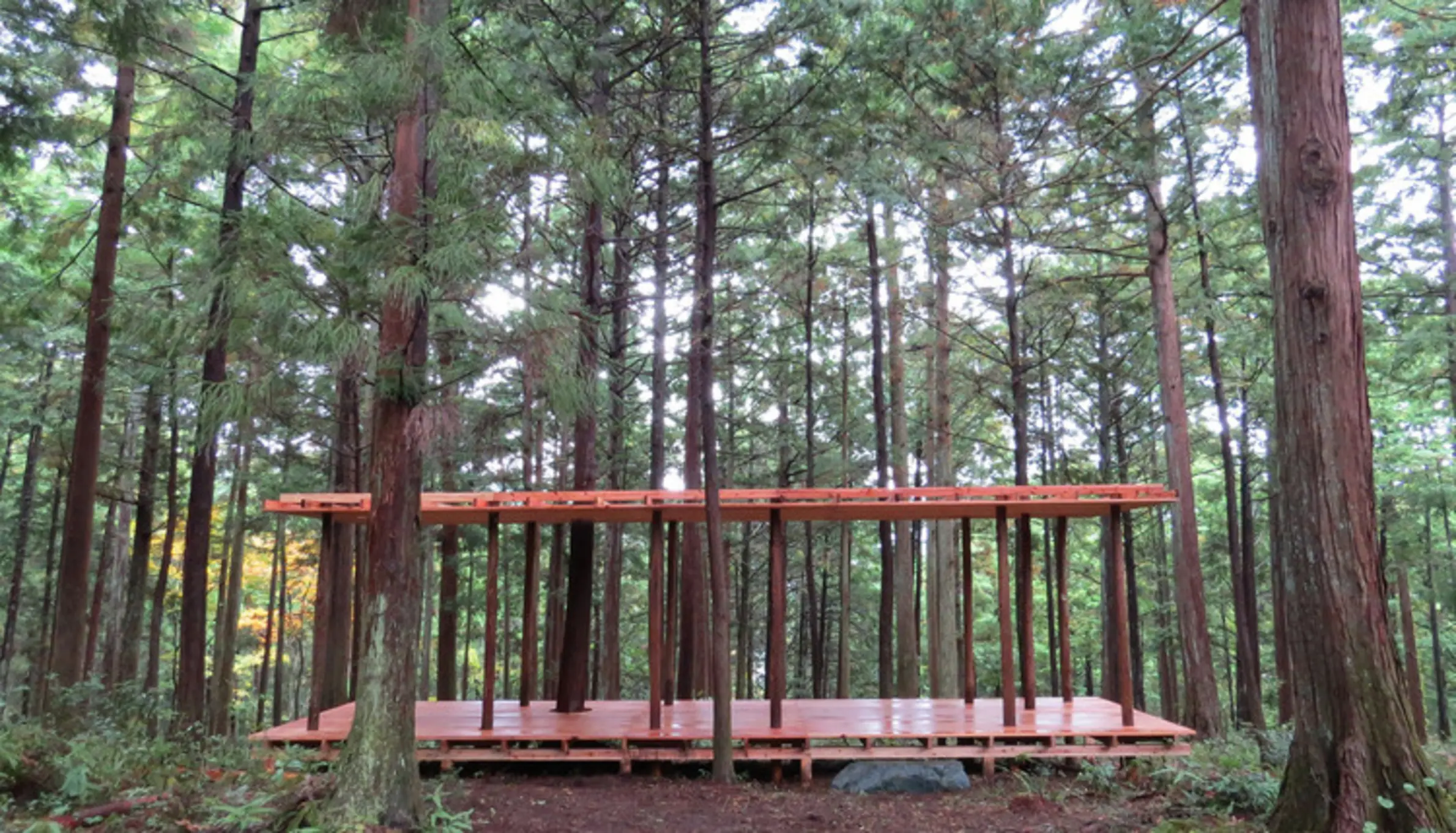 In-between, Hinoki + Sugi Pavilion, Kamiyama, Japan
