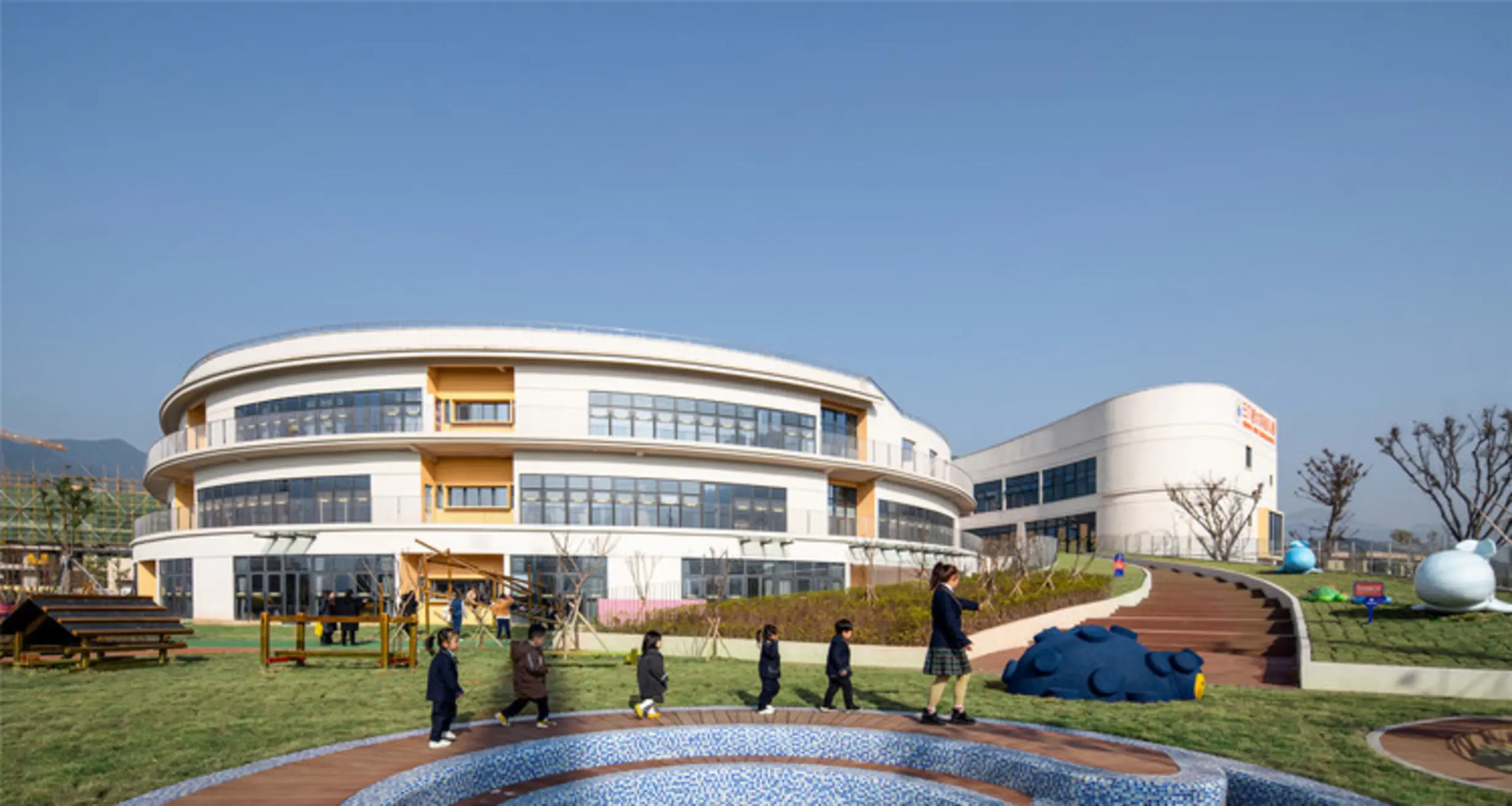 Sanmen Dafu Kindergarden, Taizhou, China