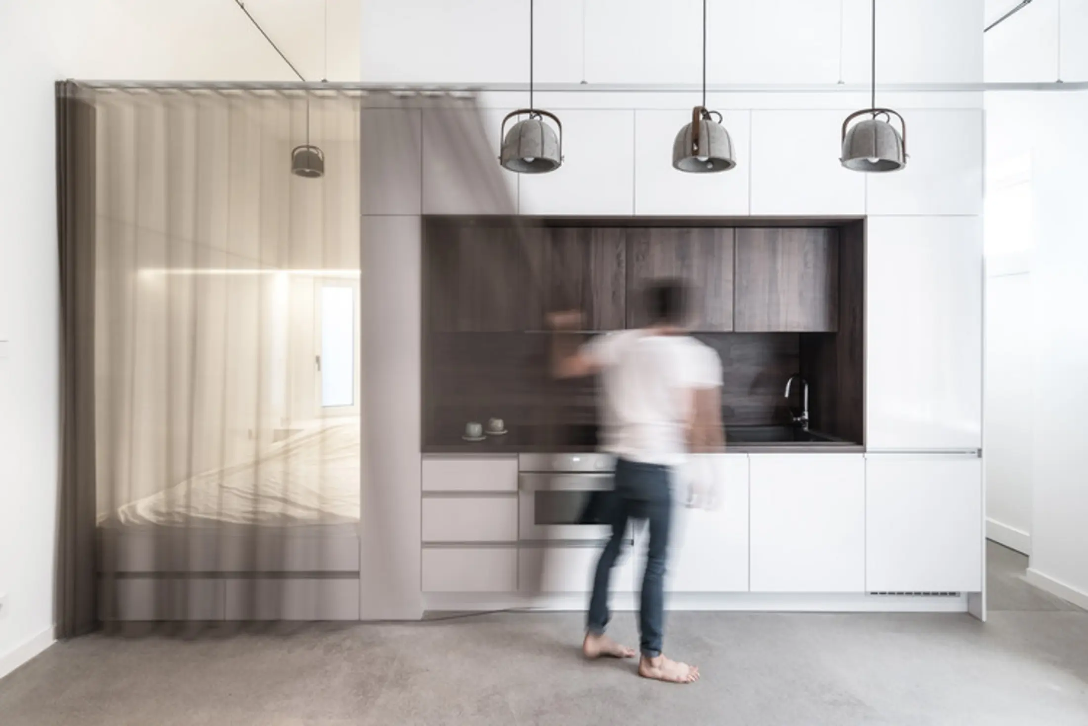 Translucent spaces, Budapest, Hungary