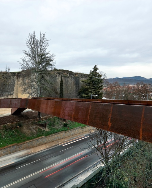 Walkway in the Surroundings of the Bastion of Labrit