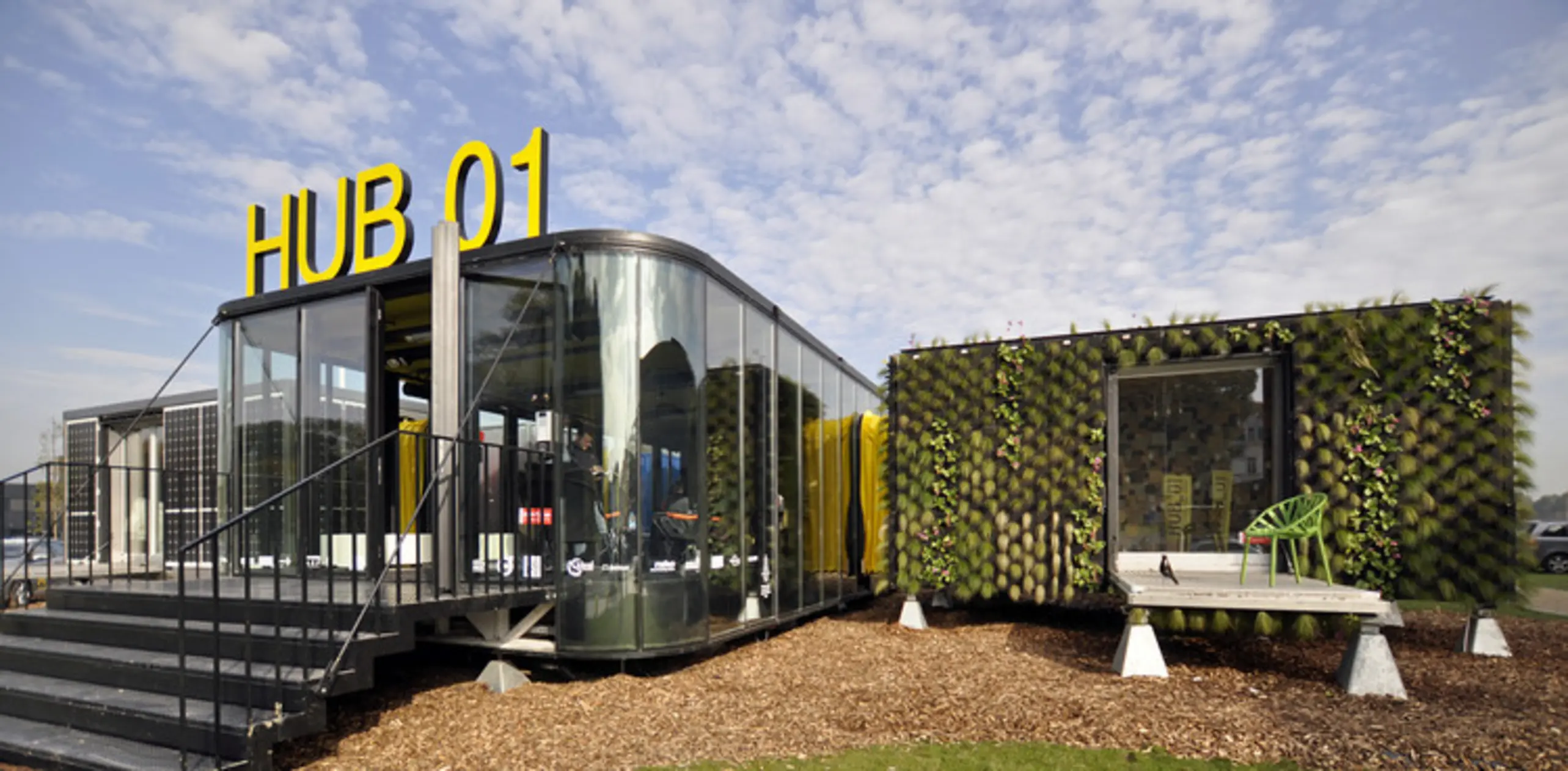Hub 01 - Mobile Student Housing Terminal, Kortrijk, Belgium