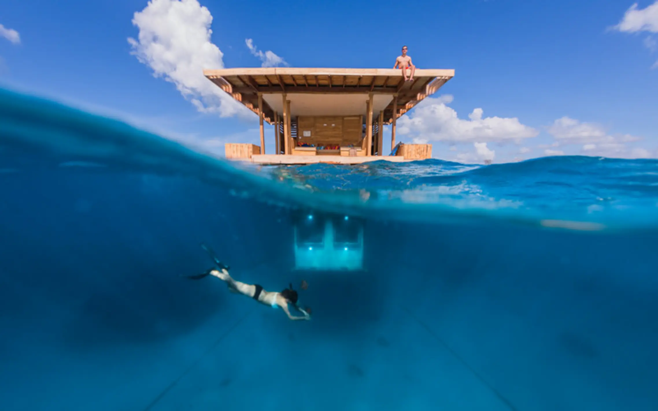The Manta Underwater Room, Tanzania