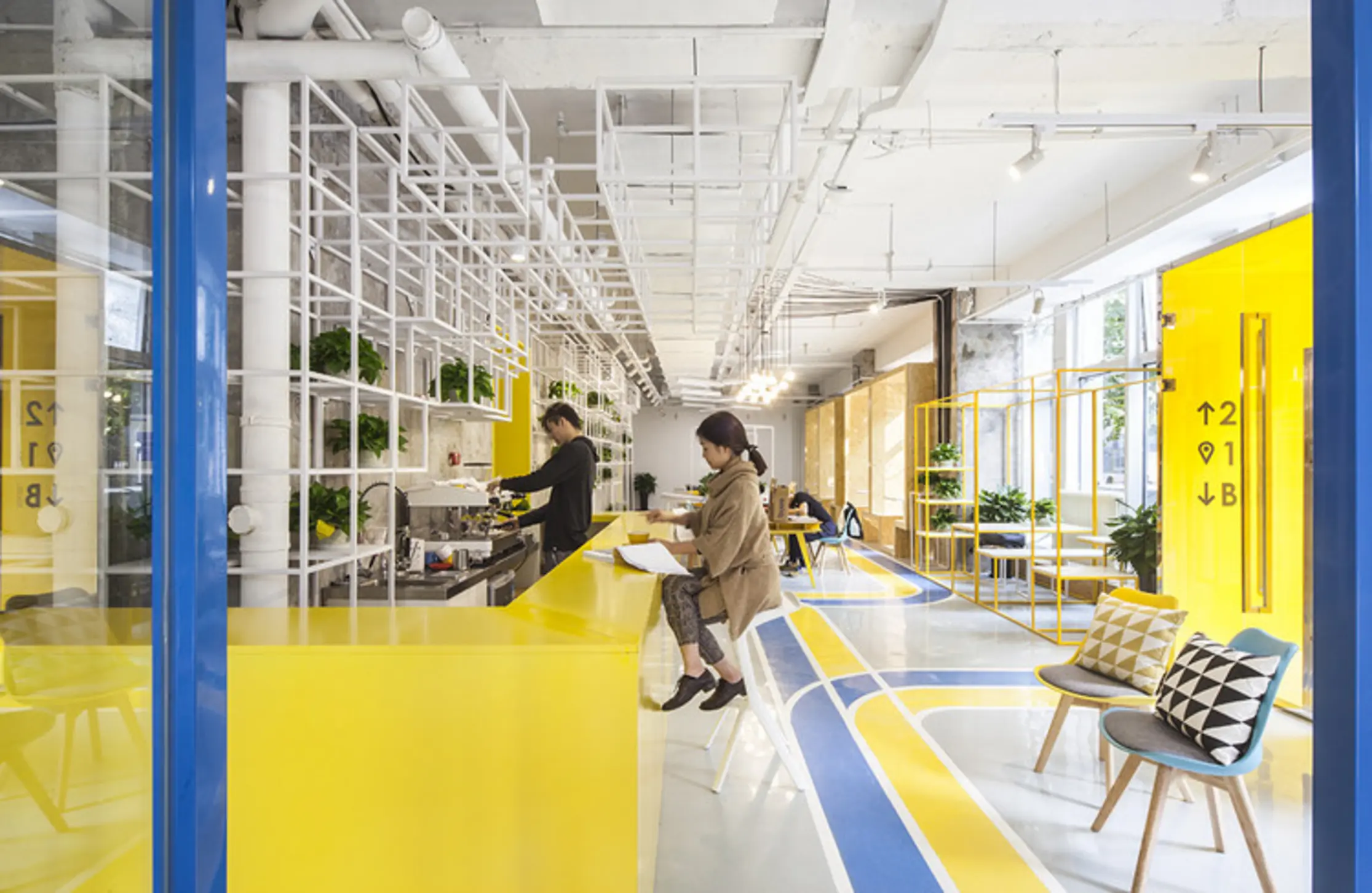 Yuanyang Express We+ Co-working Space, Chaoyang, China