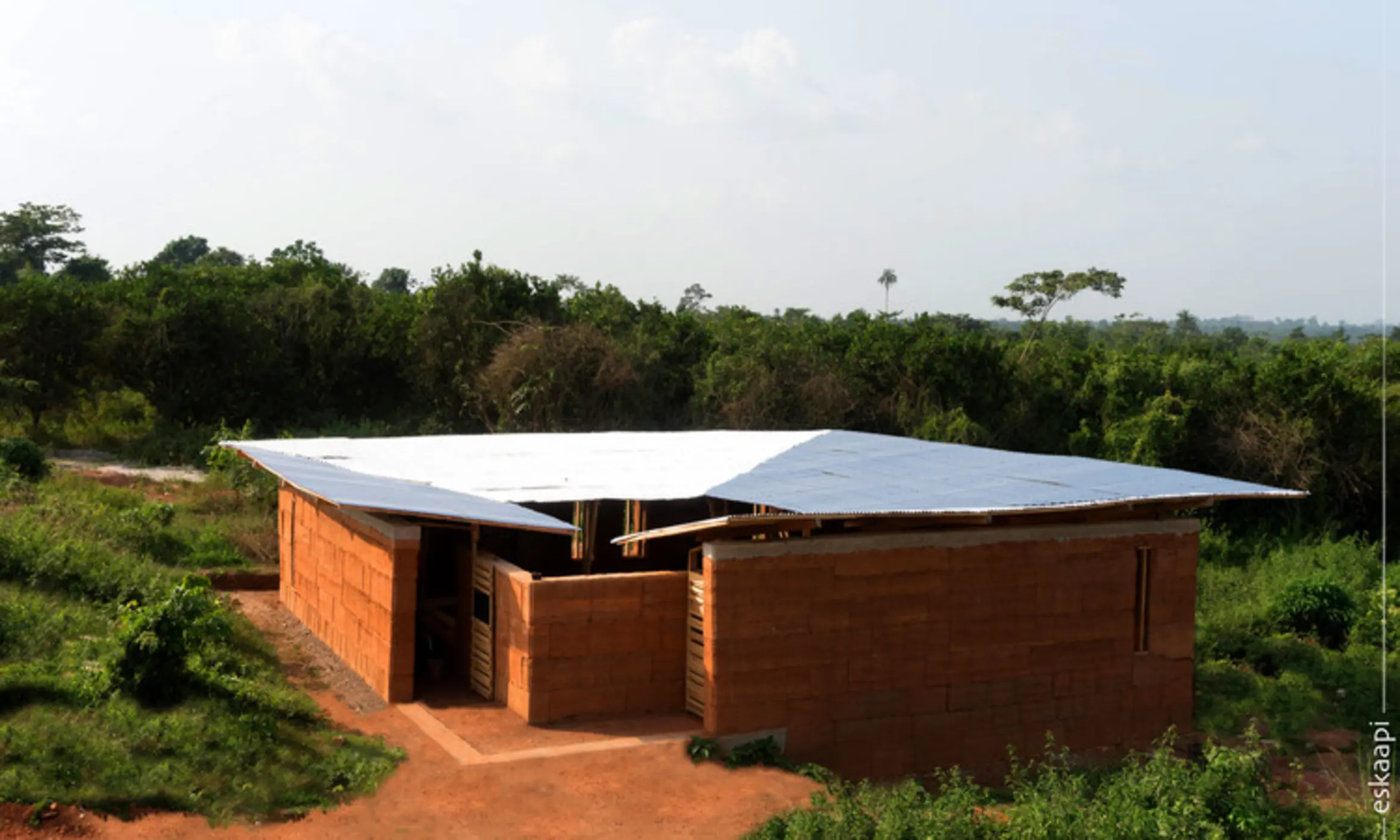 Framed Escape Library, Abetenim, Ghana