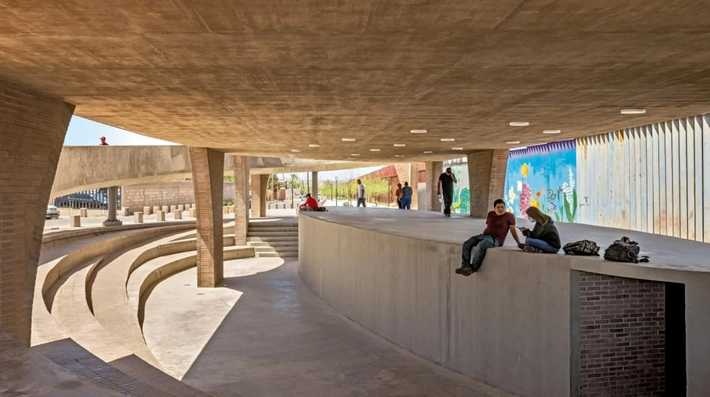 Library and Public Park, Agua Prieta