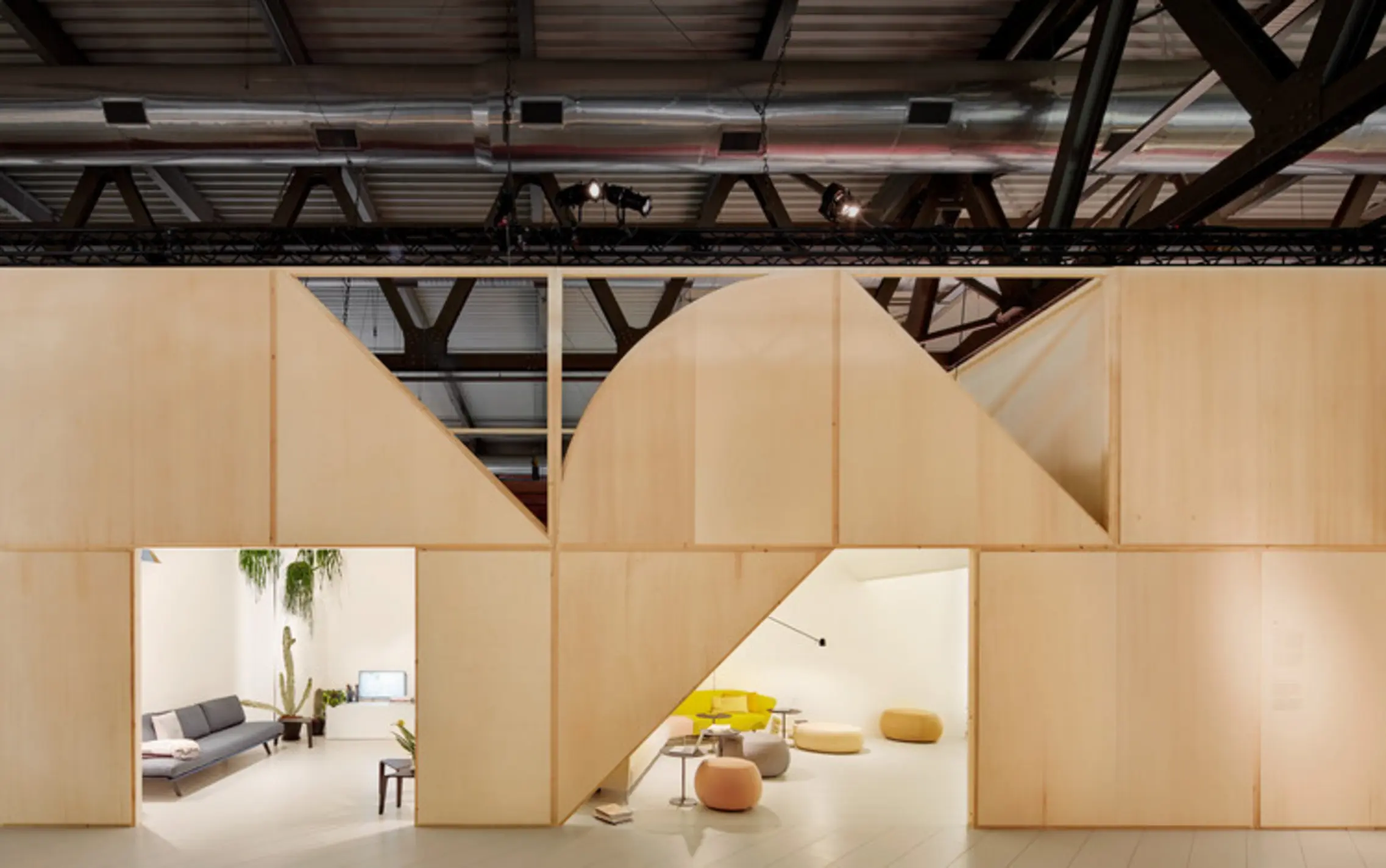 2 Arper Pavilions, Milano