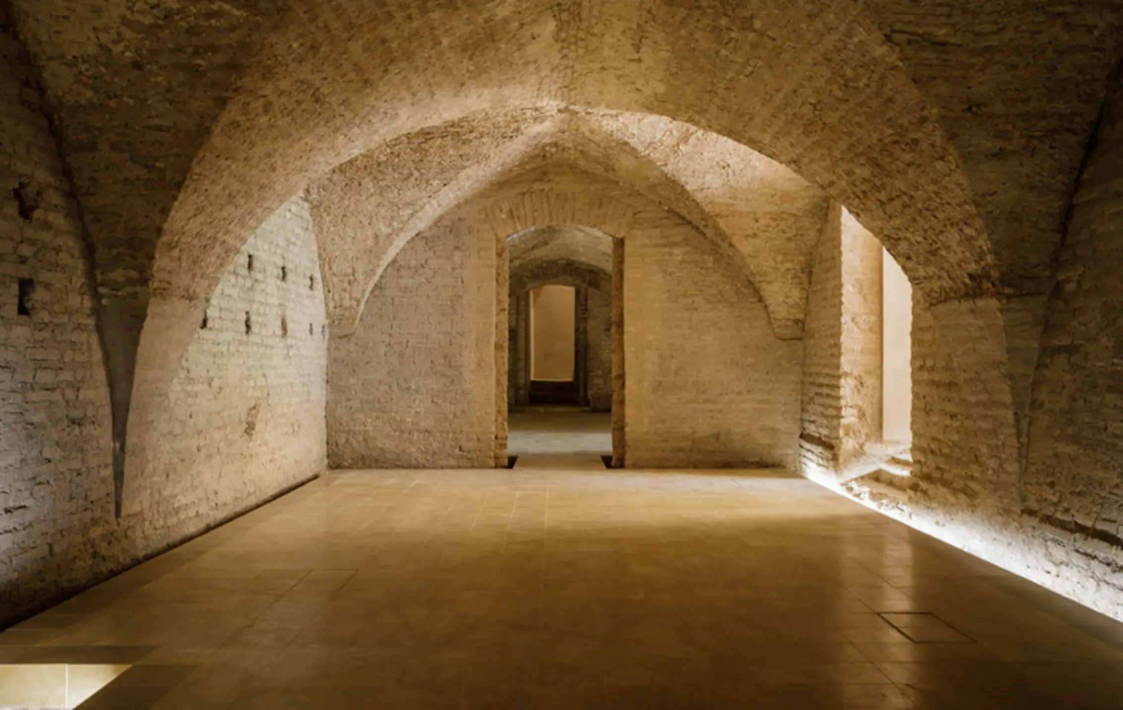 Intervention in the Basins of the Mudéjar Palace of Real Alcázar De Sevilla, Sevilla, Spain