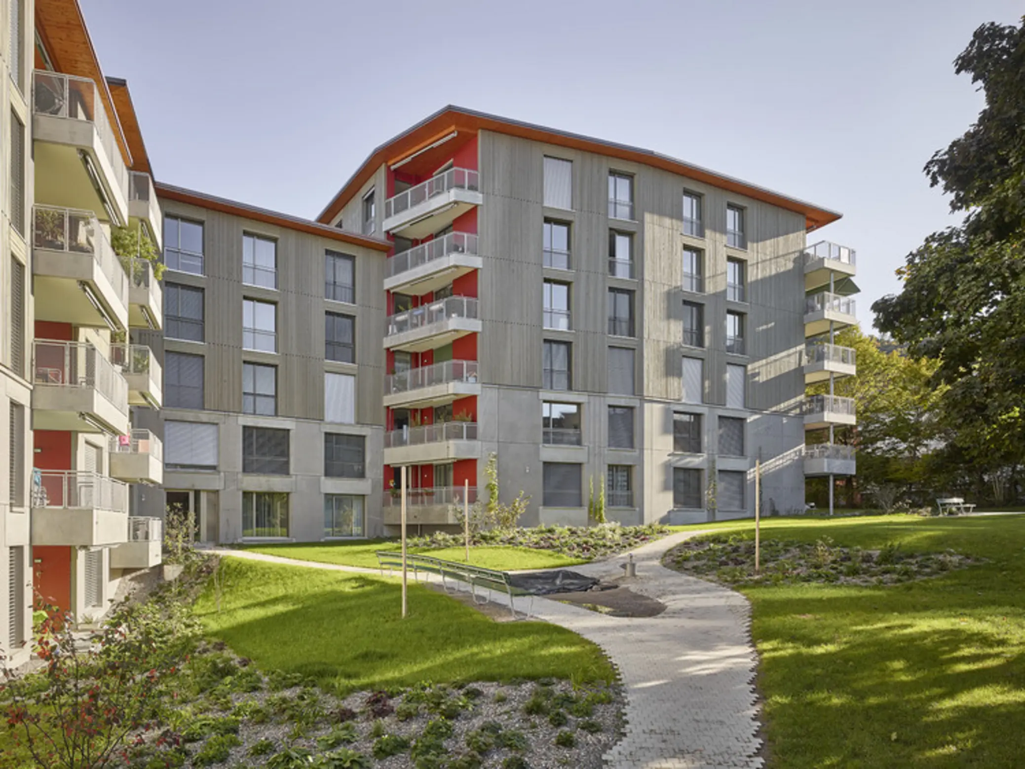 Eyhof Housing by Adrian Streich Architekten AG (2017) — Zürich, Switzerland