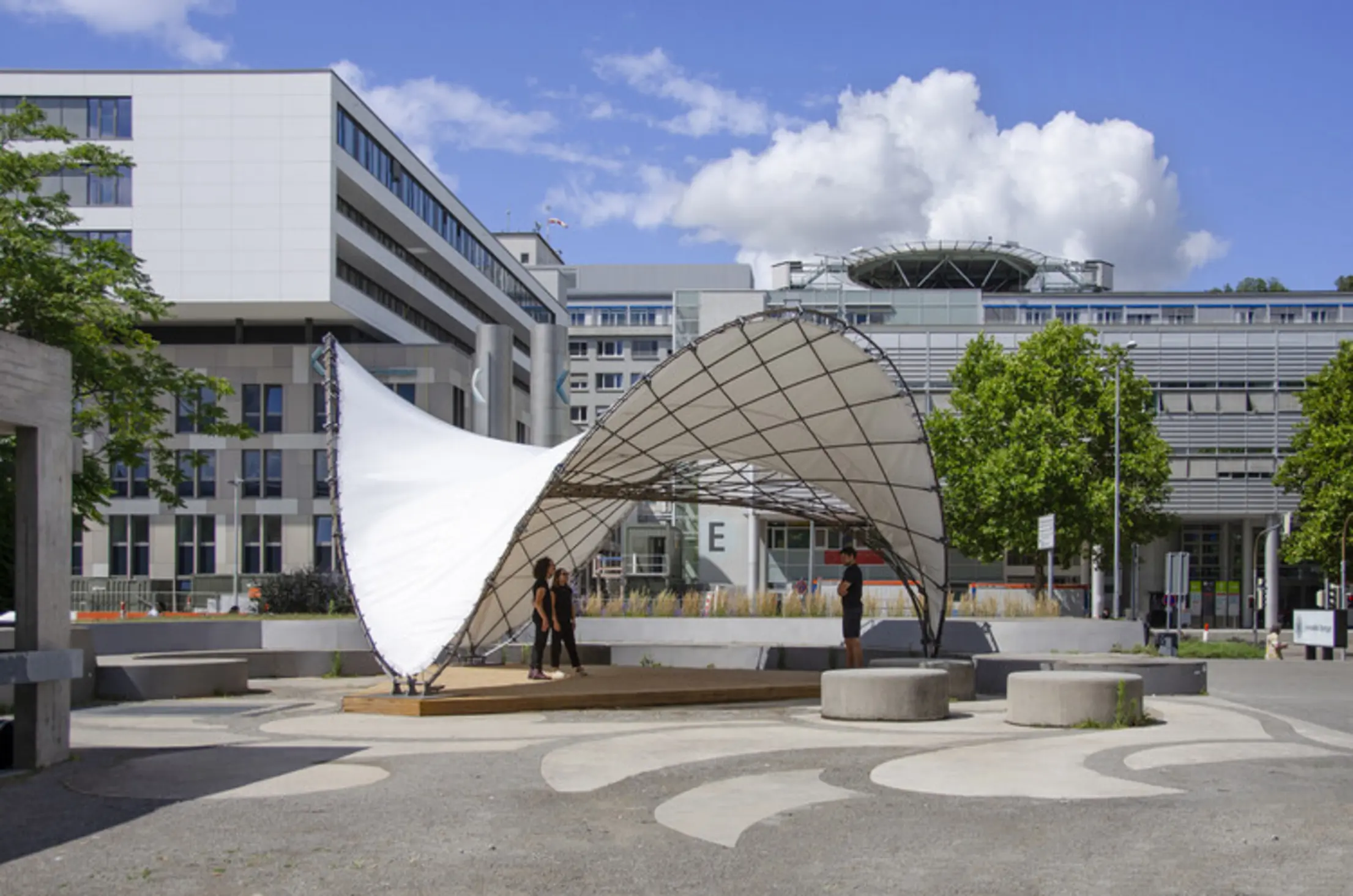 LightPRO Shell Pavilion, Stuttgart