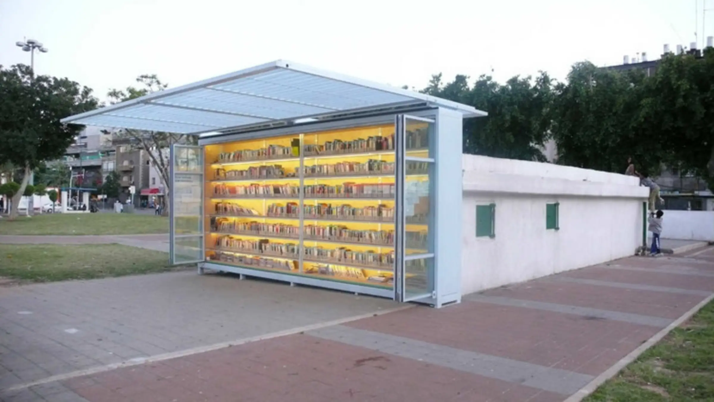 The Garden Library for Refugees and Migrant Workers, Tel Aviv, Israel