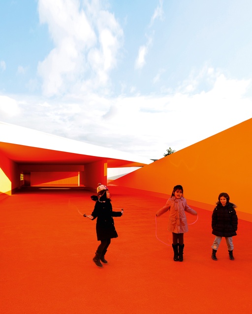 School Complex in La Courneuve