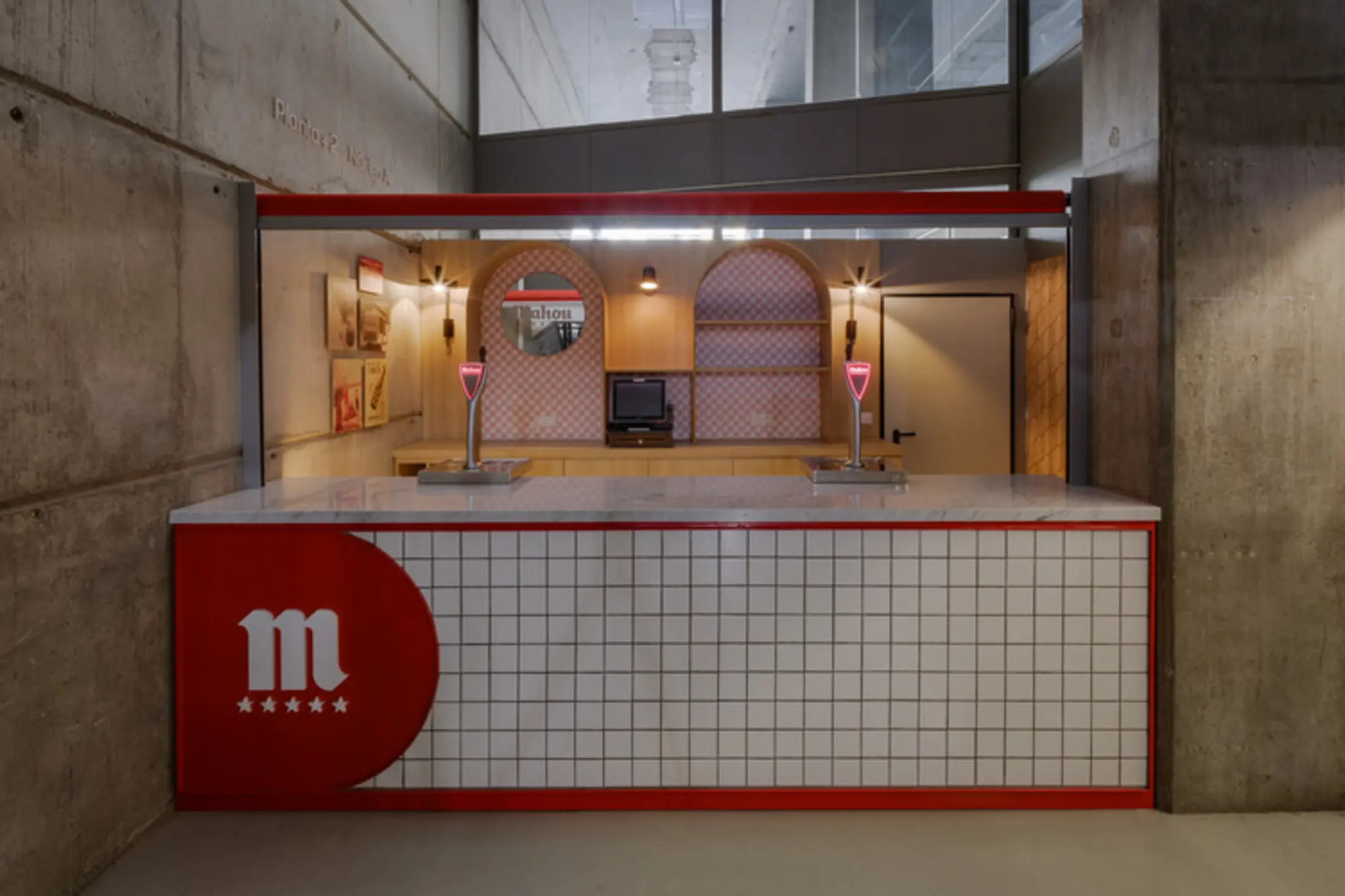 Renovation of Mahou Beer Sales Areas, Madrid, Spain