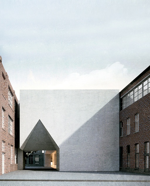 Architecture Faculty in Tournai (stage project)