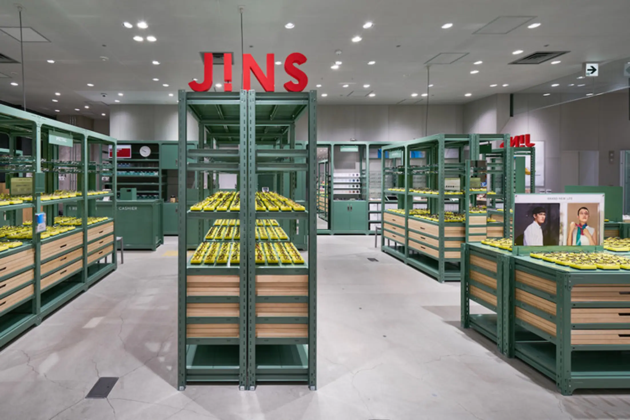 JINS Ginza Loft Shop, Chuo City, Japan