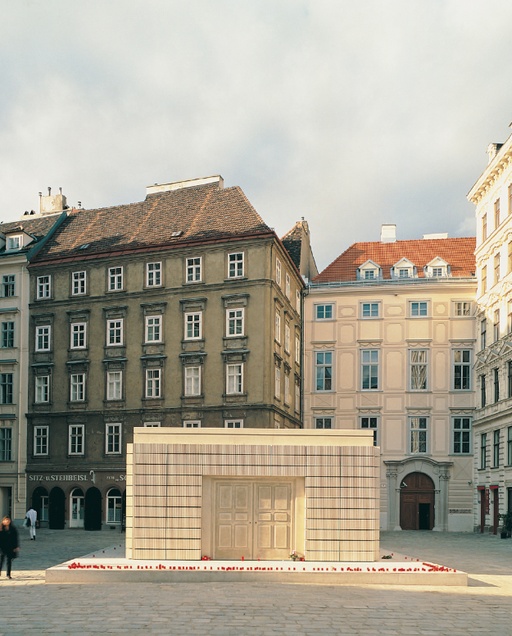 Memorial on the Remains of a Medieval Synagogue, Vienna