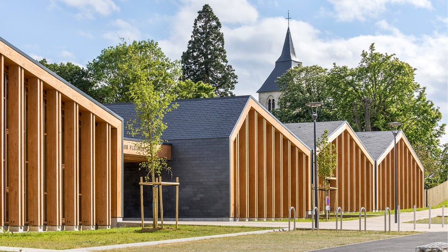 Les Coteaux Fleuris school in Heudebouville